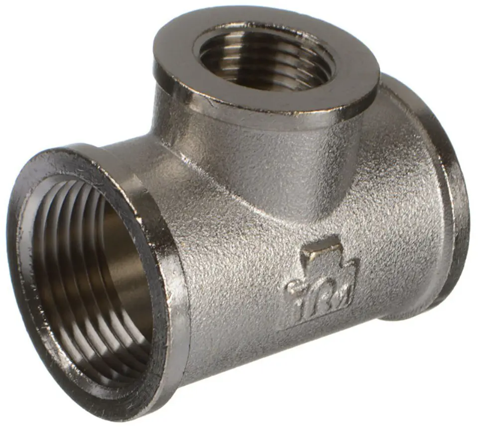 Изображение товара Тройник латунь 1"x1"x1" ВР с внутренней резьбой для водоснабжения и газопроводов