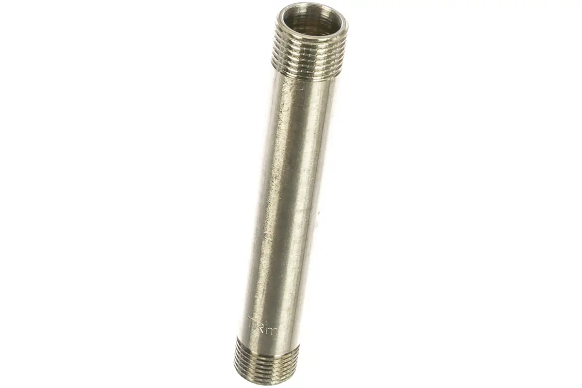 Изображение товара Удлинительный ниппель TERMA 1/2x1/2 НР латунь 40912 для водопровода, газоснабжения