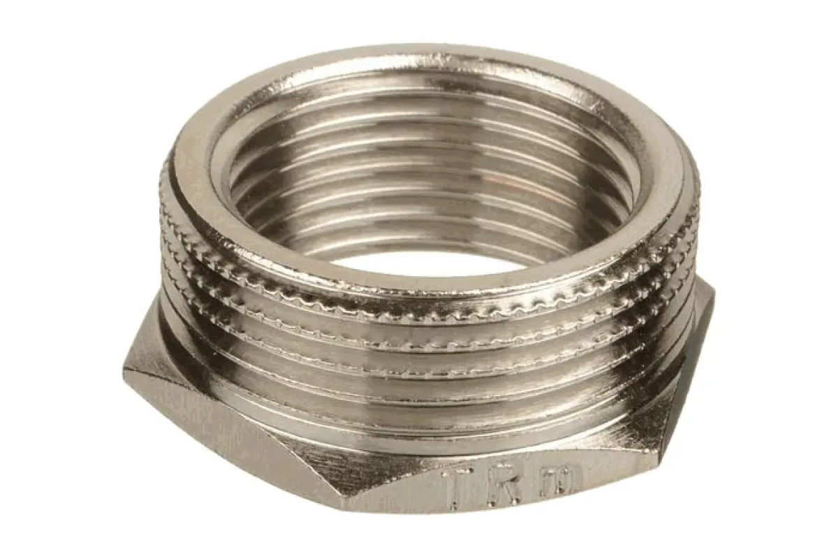 Изображение товара Футорка Terma 1 1/4"x1 1/4" ВР-НР латунь 41926