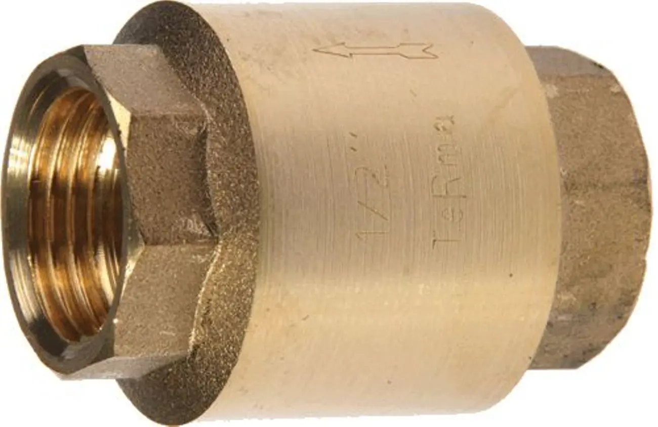 Изображение товара Клапан обратный Terma 33021 1/2" никелированный латунь