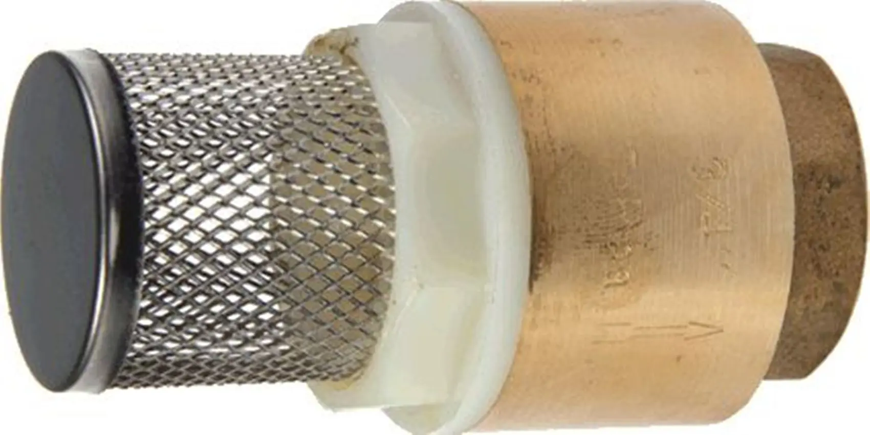 Изображение товара Клапан обратный самозапирающийся из латуни 1 with фильтр Terma 33013