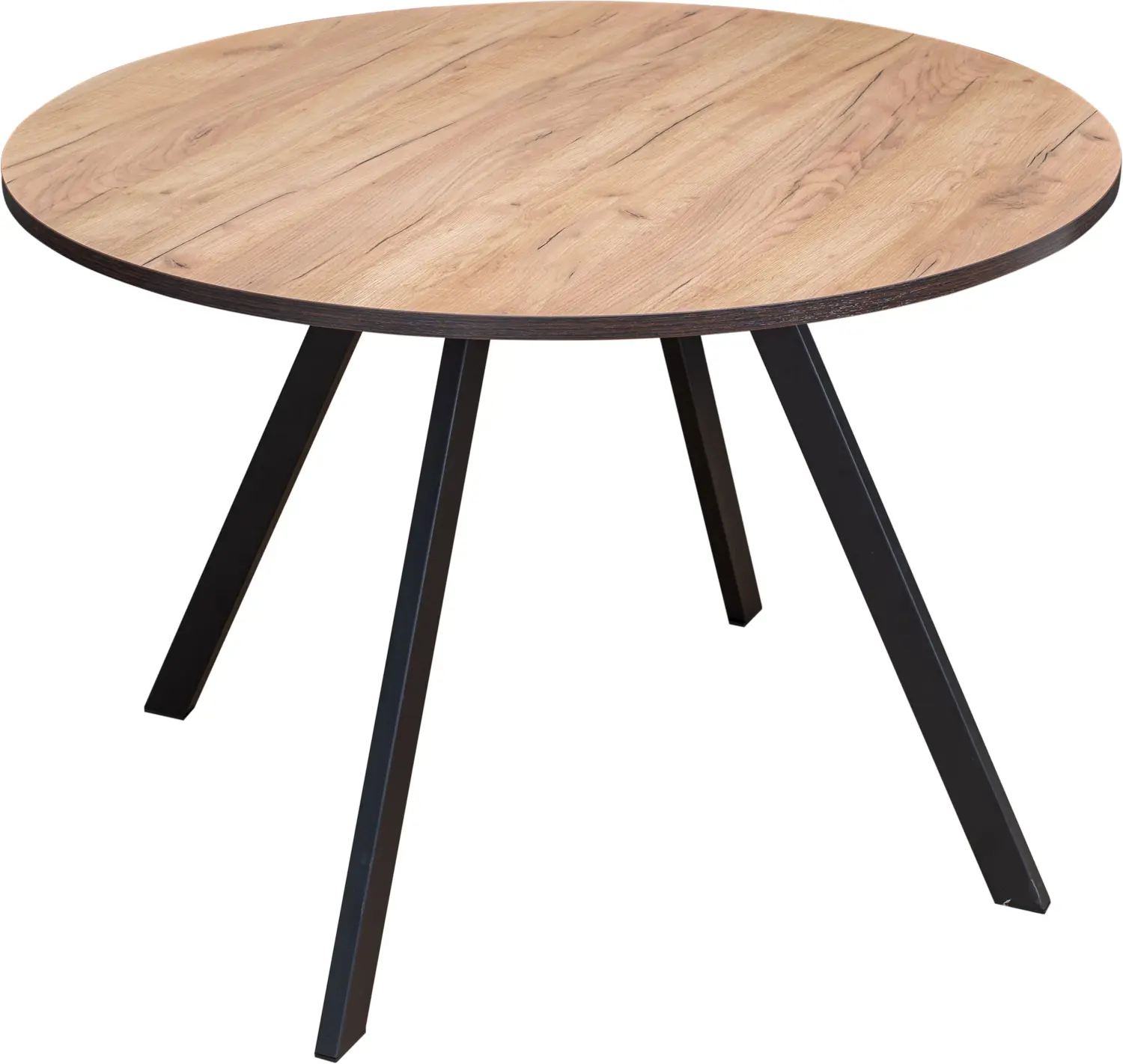 Изображение товара Круглый кухонный стол Дельта Домотека 110 см современные материалы Россия