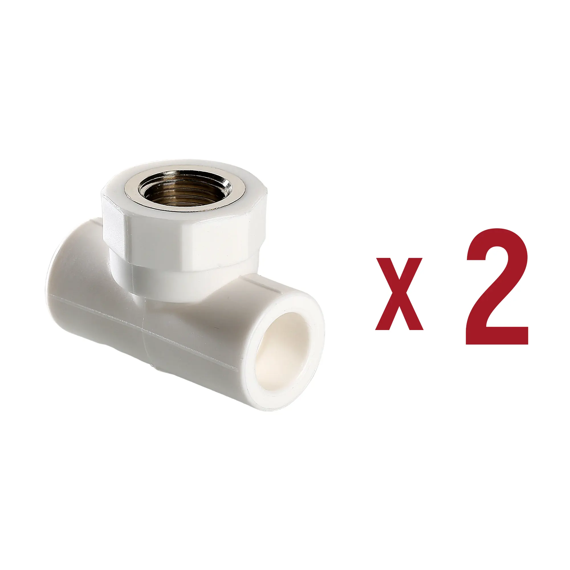 Изображение товара Тройник VALTEC VTp.732.0.02005 20x3/4" мм полипропилен 2 шт.