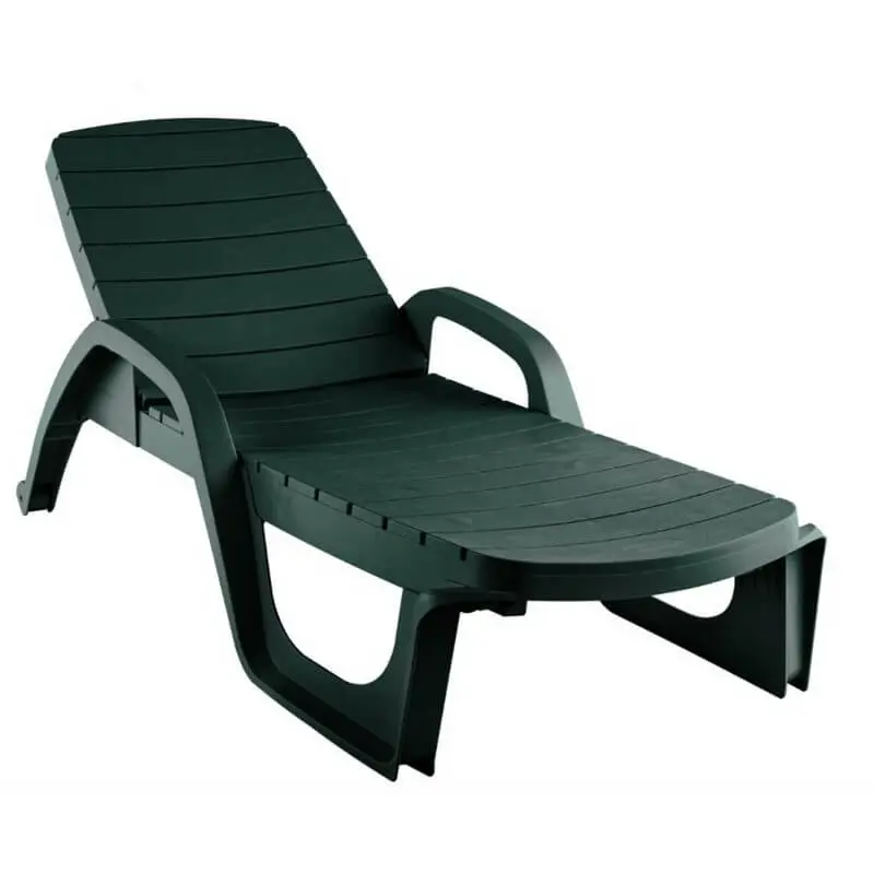 Изображение товара Шезлонг Honeycomb Шезлонг 190 см х 70 см х 32 см пластик/пластик зеленый