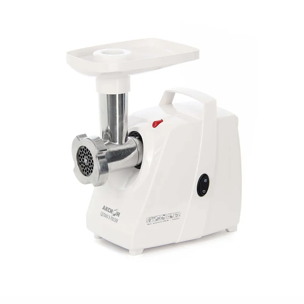 Изображение товара Мясорубка электрическая Аксион М-34.02 1500 Вт цвет белый