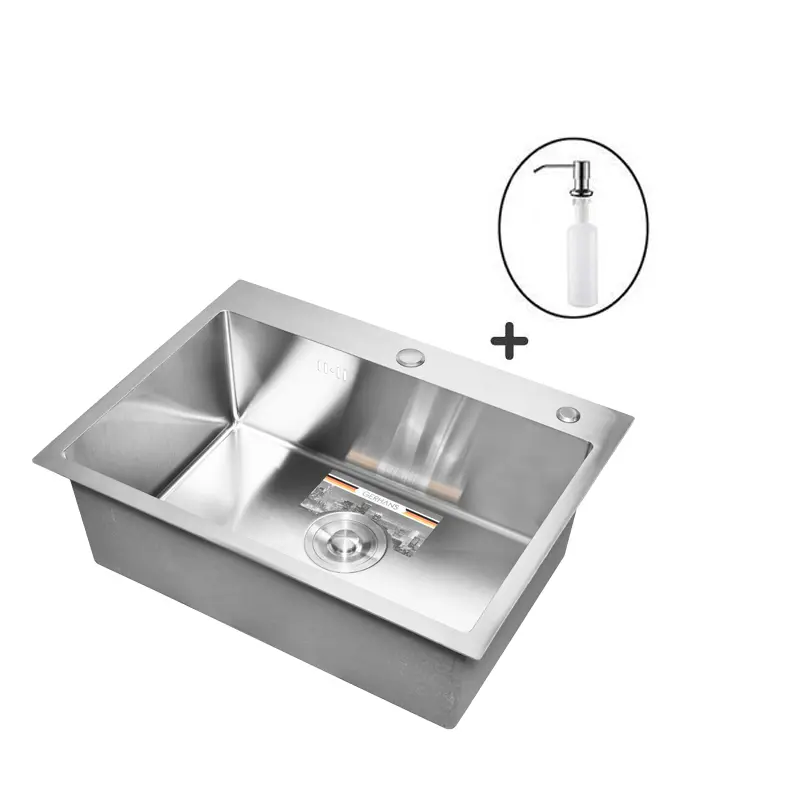 Изображение товара Врезная мойка Gerhans K36045/W405 45x60x20 см нержавеющая сталь цвет сатин