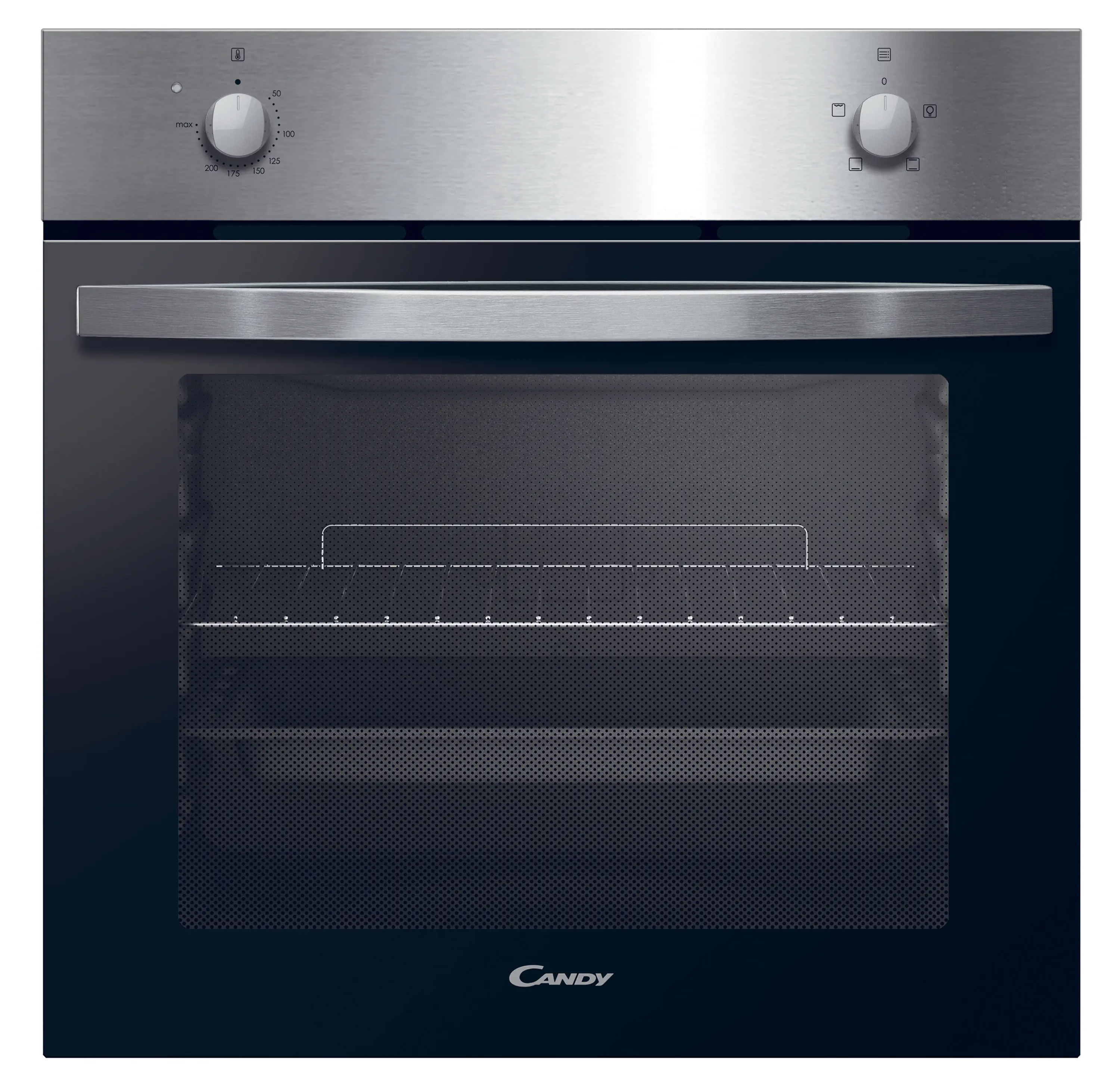 Изображение товара Электрический встраиваемый духовой шкаф Candy FIDCX100 59.5x59.5x56.8 см цвет нержавеющая сталь