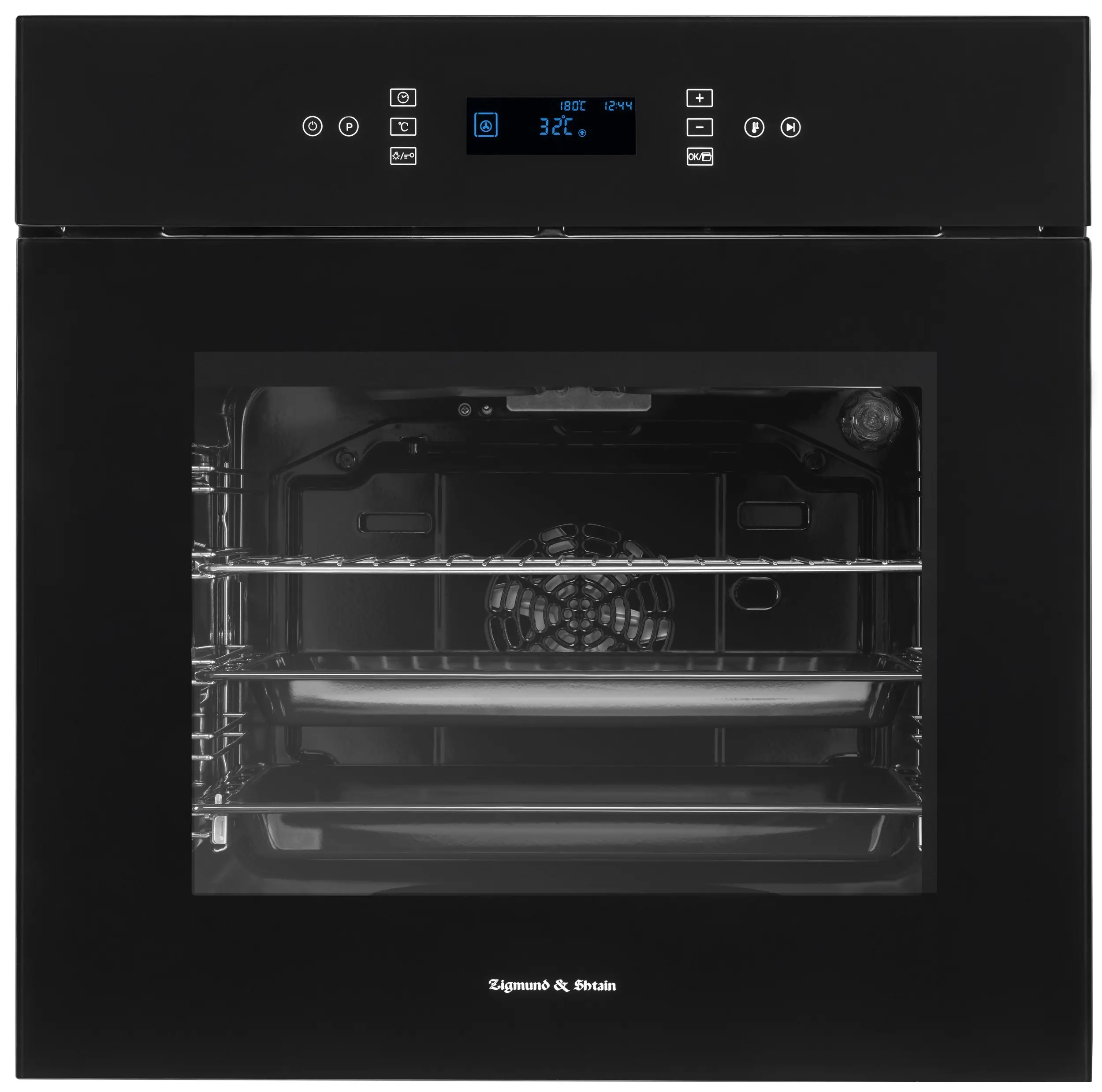 Изображение товара Электрический встраиваемый духовой шкаф Zigmund & shtain E 154 B 59.5x59.5x54 см цвет черный