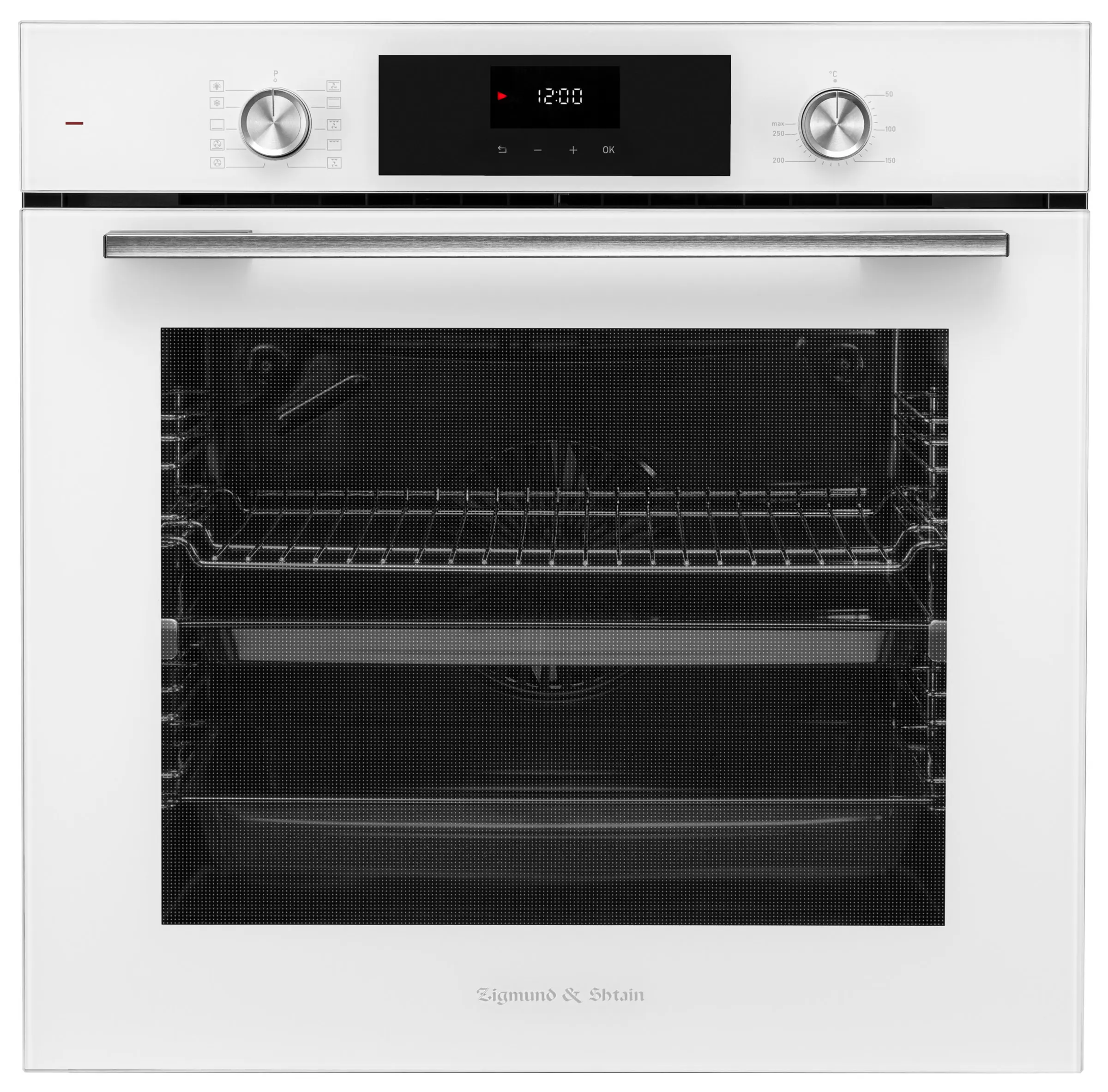 Изображение товара Электрический встраиваемый духовой шкаф Zigmund & shtain E 156 W 59.5x59.5x58.4 см цвет белый