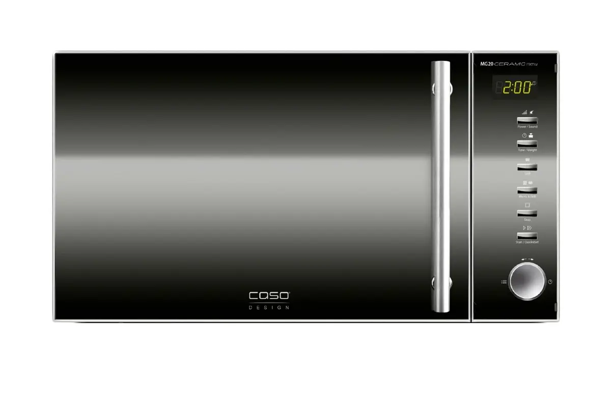 Изображение товара Отдельностоящая микроволновая печь Caso MG 20 Ceramic Menu 20 л 46x27x40 см цвет черный