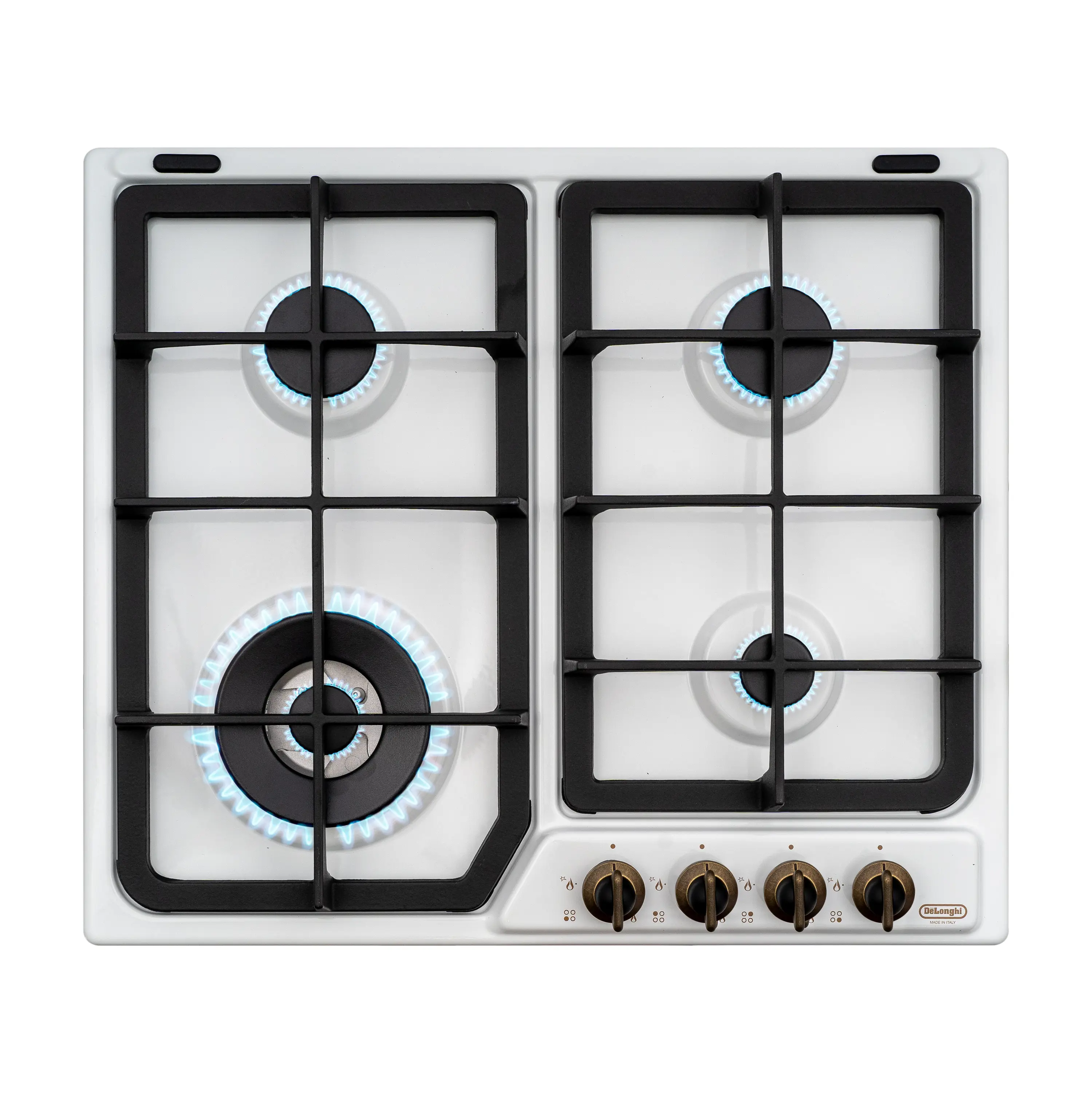 Изображение товара Газовая варочная панель Delonghi BF 46 PRO RUS 58 см 4 конфорки белая