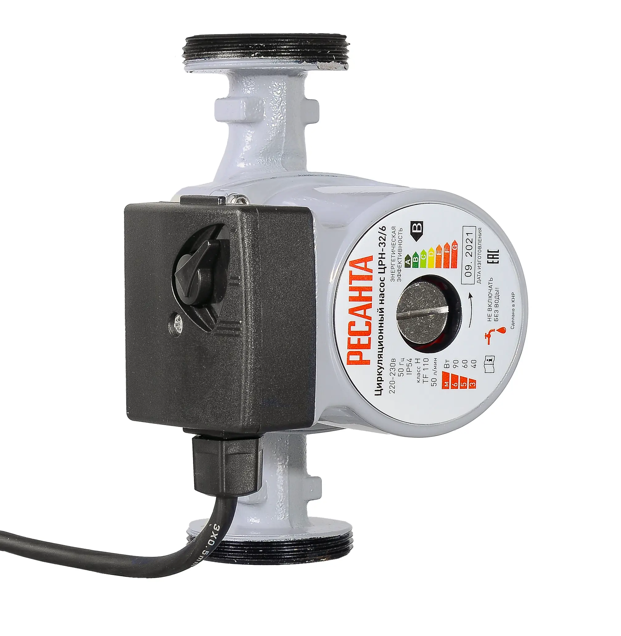 Изображение товара Циркуляционный насос Ресанта ЦРН-32/6 90 Вт для систем отопления и водопровода