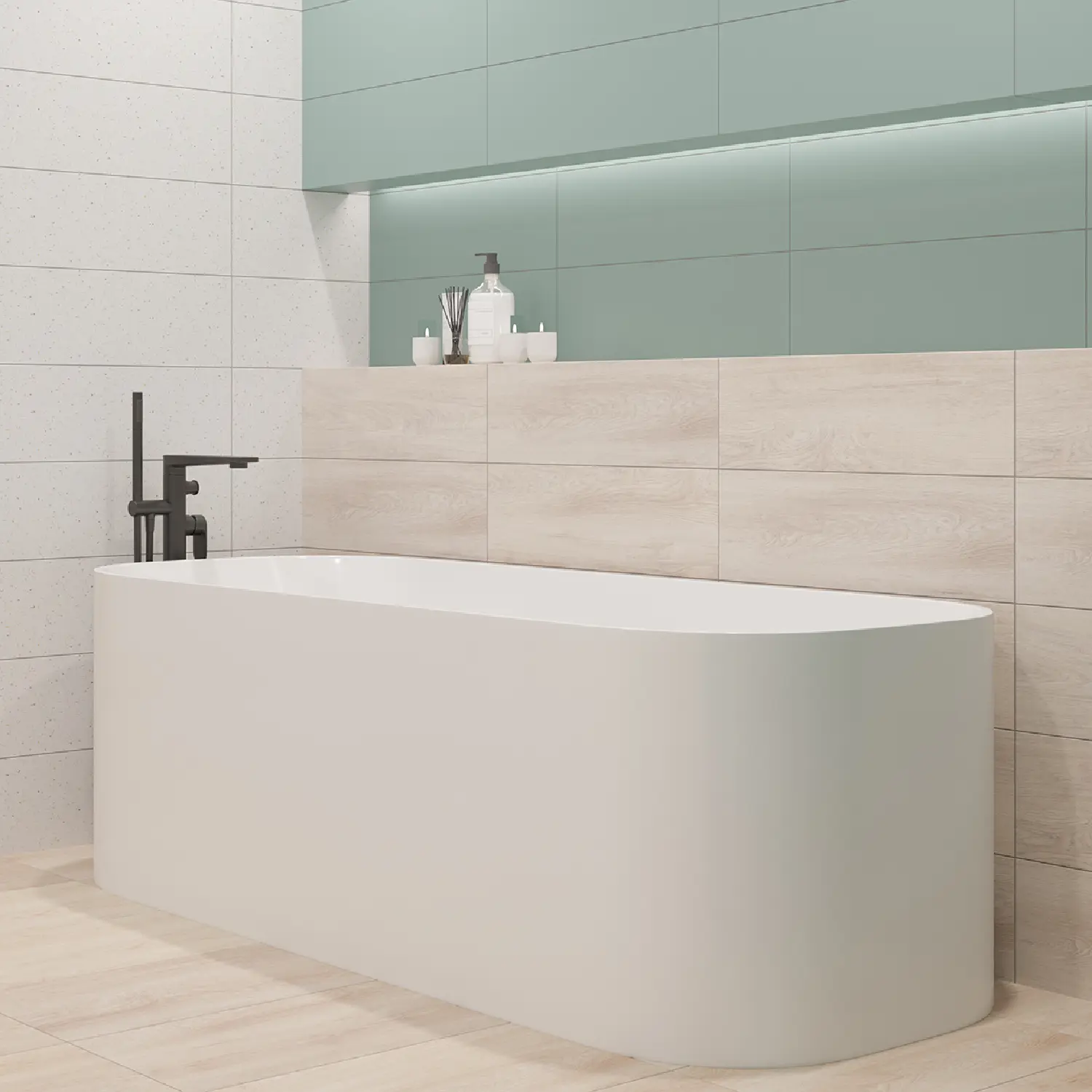 Изображение товара Плитка настенная LB Ceramics Юген Линдберг 20x60 см 0.84 м² матовая цвет бежевый