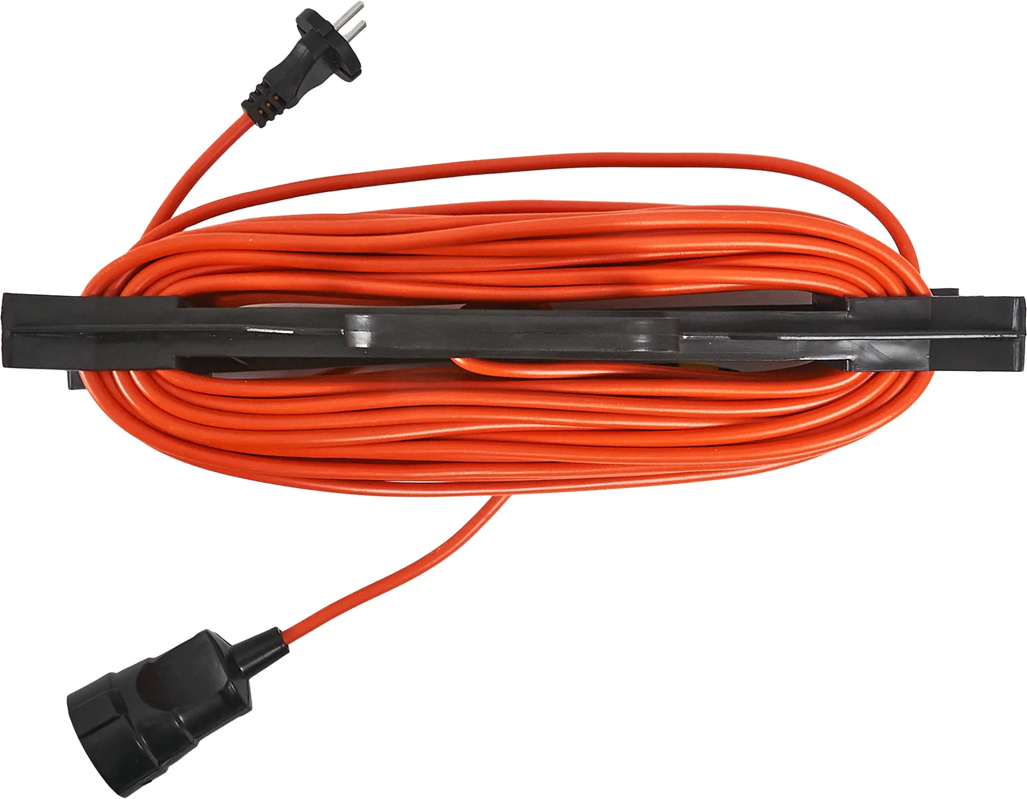 Изображение товара Удлинитель на рамке 1 розетка без заземления 30 м оранжевый