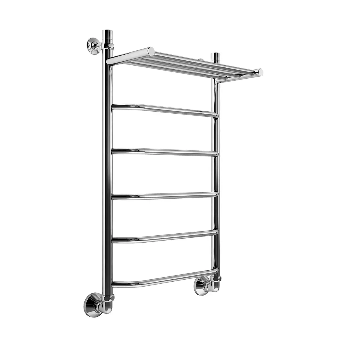 Изображение товара Полотенцесушитель водяной Маргроид Эко 6 50x80 см с полкой нержавеющая сталь 3/4"