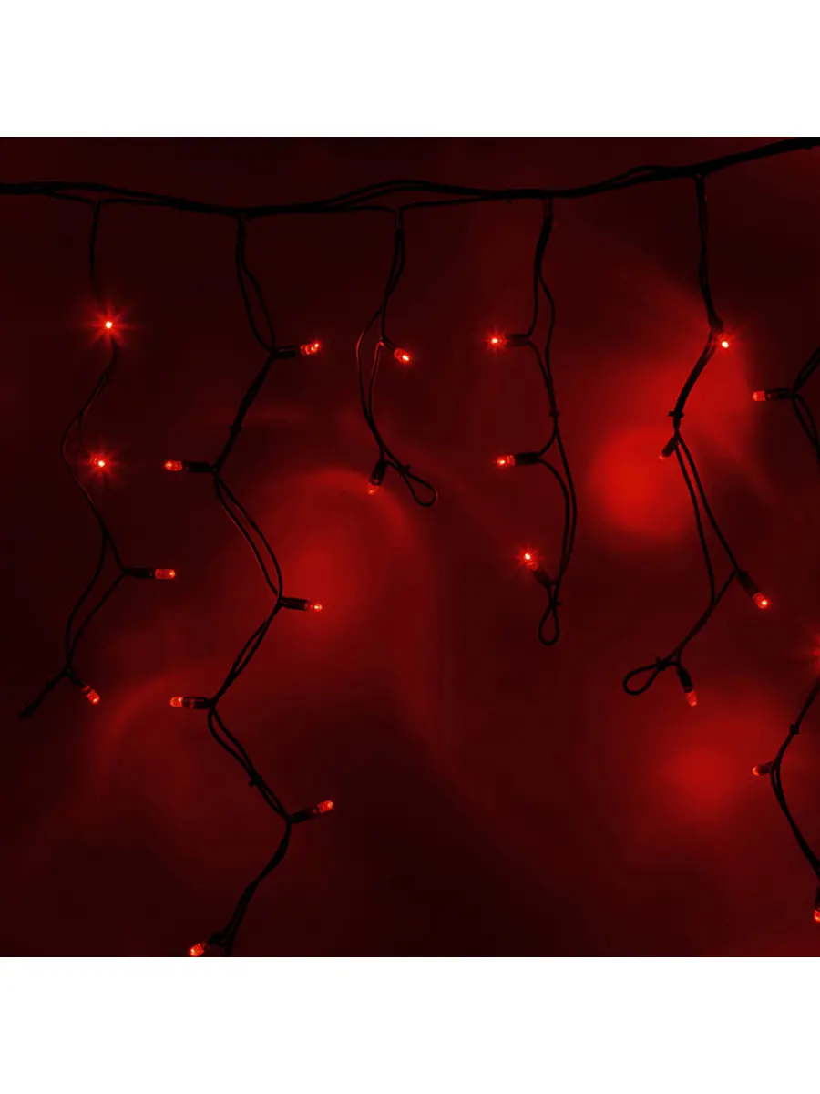 Изображение товара Электрогирлянда универсальная Neon-night 255-242 бахрома 0x0 м 0 ламп белый 1 режимов работы