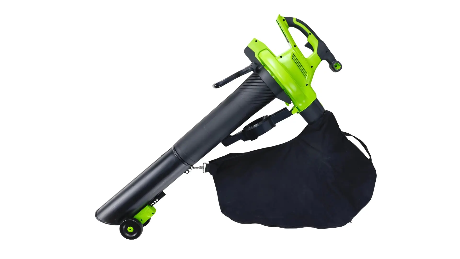 Изображение товара Аккумуляторная воздуходувка и садовый пылесос Greenworks GD40BVII 40V 2000 Вт