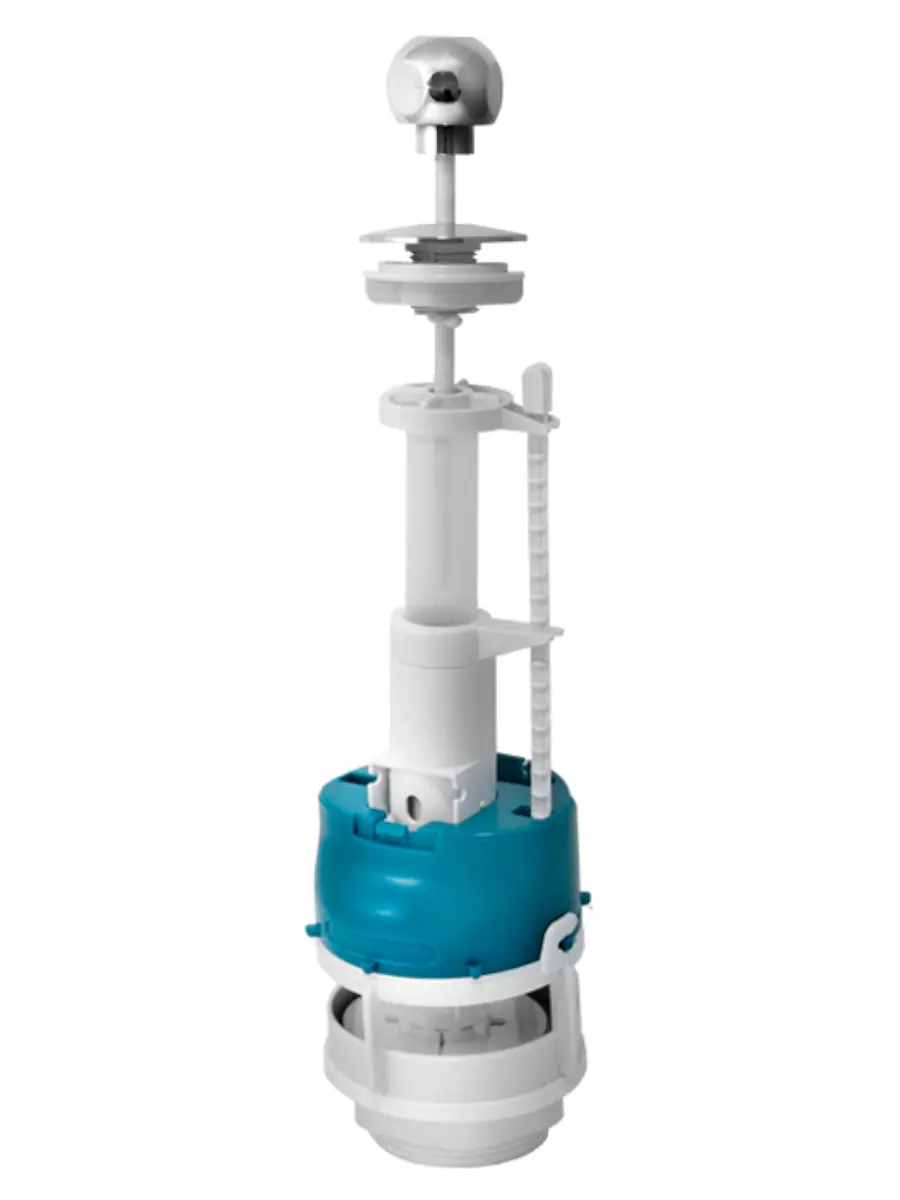 Изображение товара Сливной клапан для бачка Инкоэр шток 1 режим хром