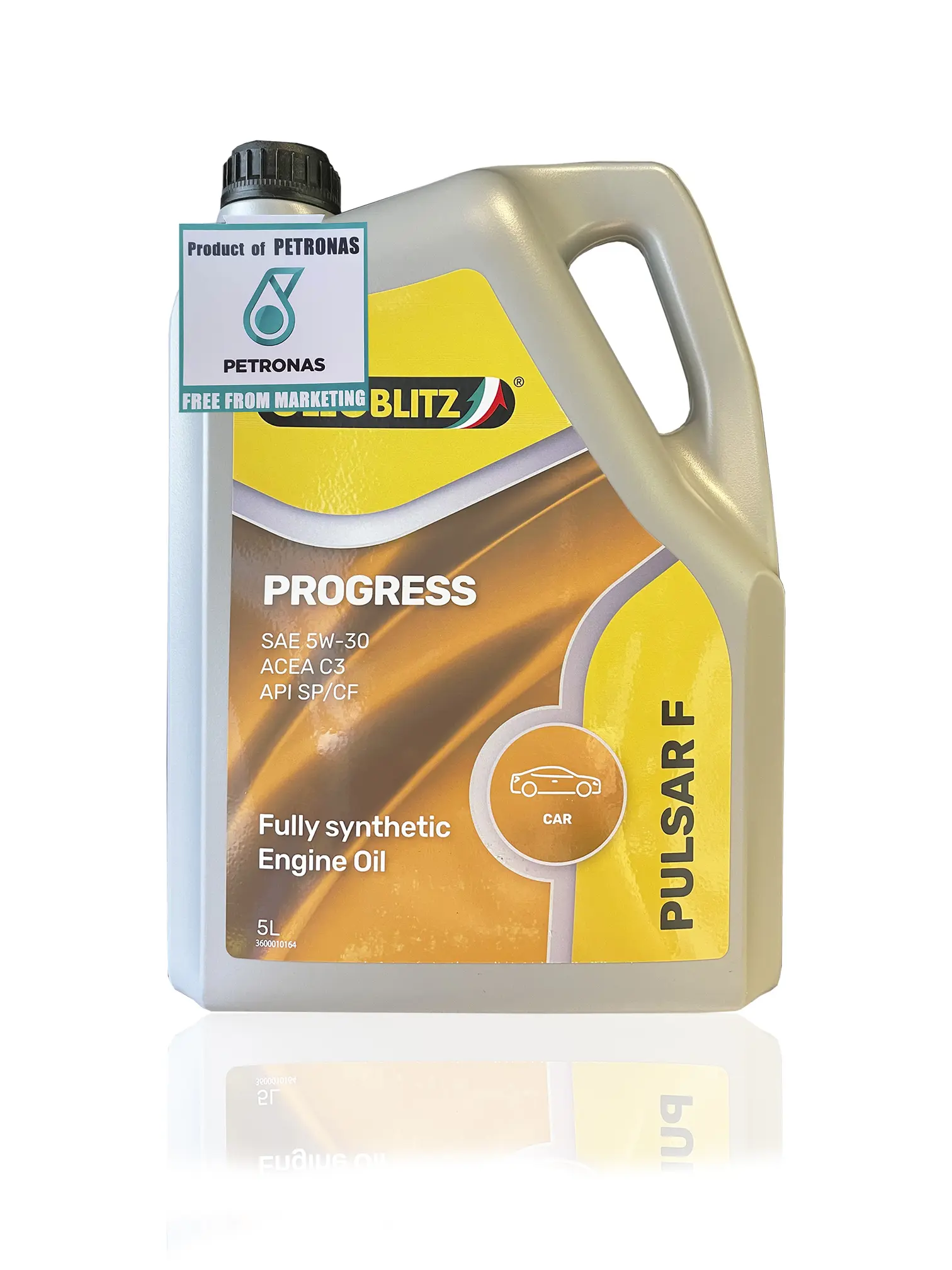 Изображение товара Моторное масло Petronas OLEOBLITZ PULSAR F PROGRESS 5W-30 синтетическое 5 л