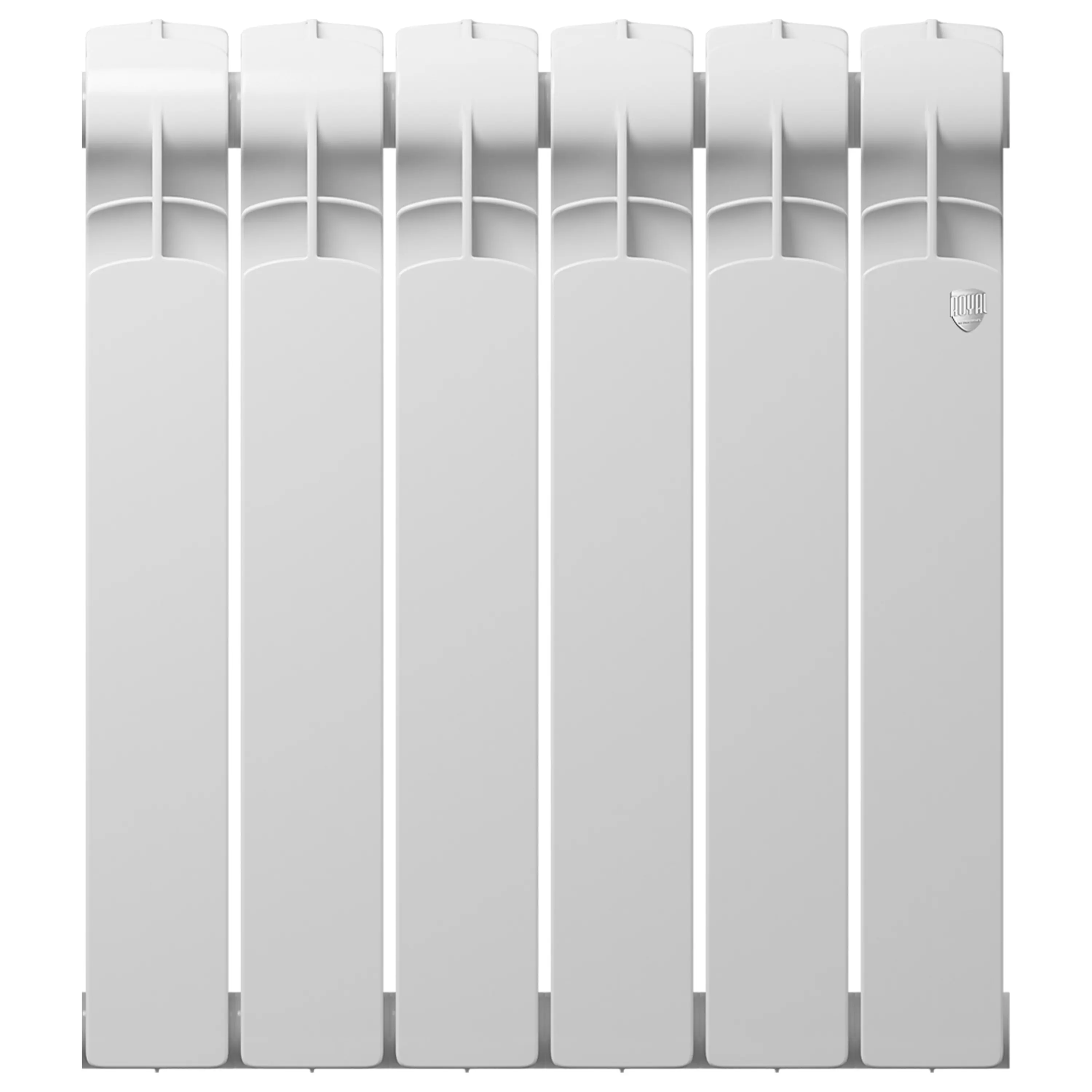 Изображение товара Радиатор Royal thermo Indigo Super+ 500 6 секций боковое подключение биметалл белый