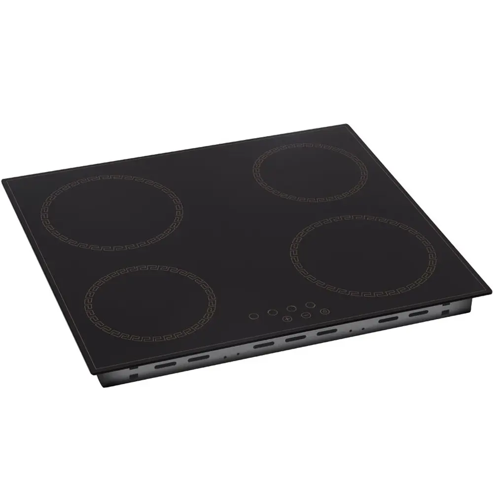Изображение товара Стеклокерамическая варочная панель Simfer H60D14L011 60 см 4 конфорки цвет черный
