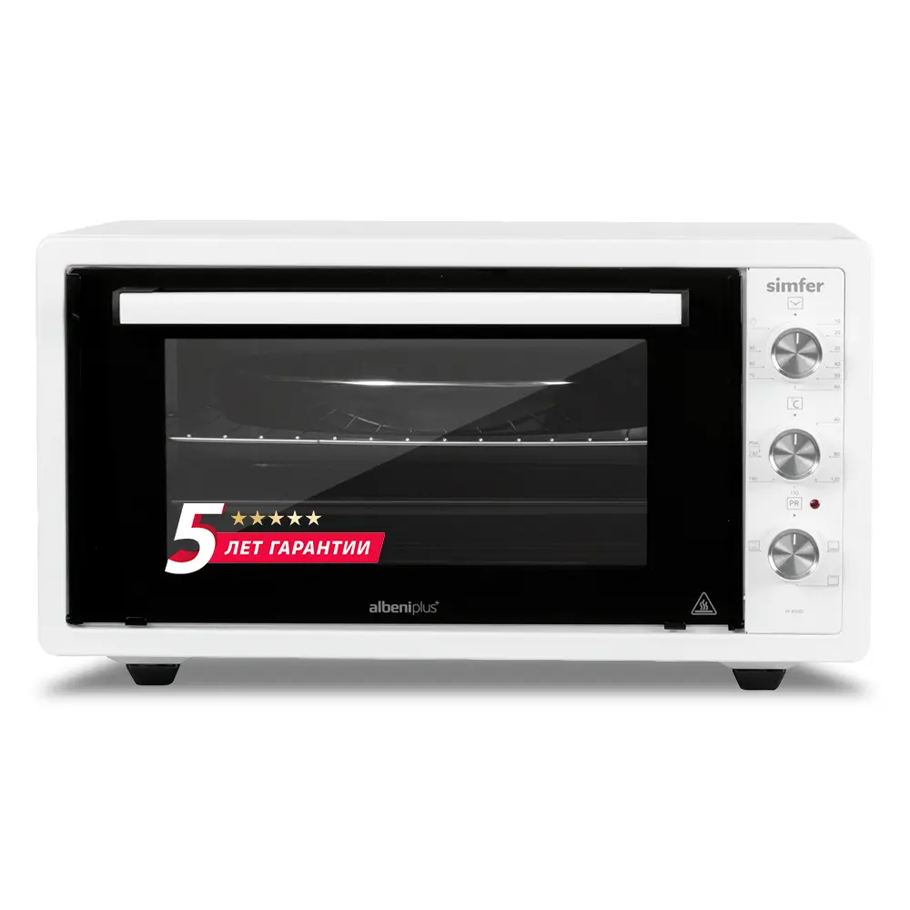 Изображение товара Электропечь Simfer M4590 59x33x47 см 1400 кВт цвет белый