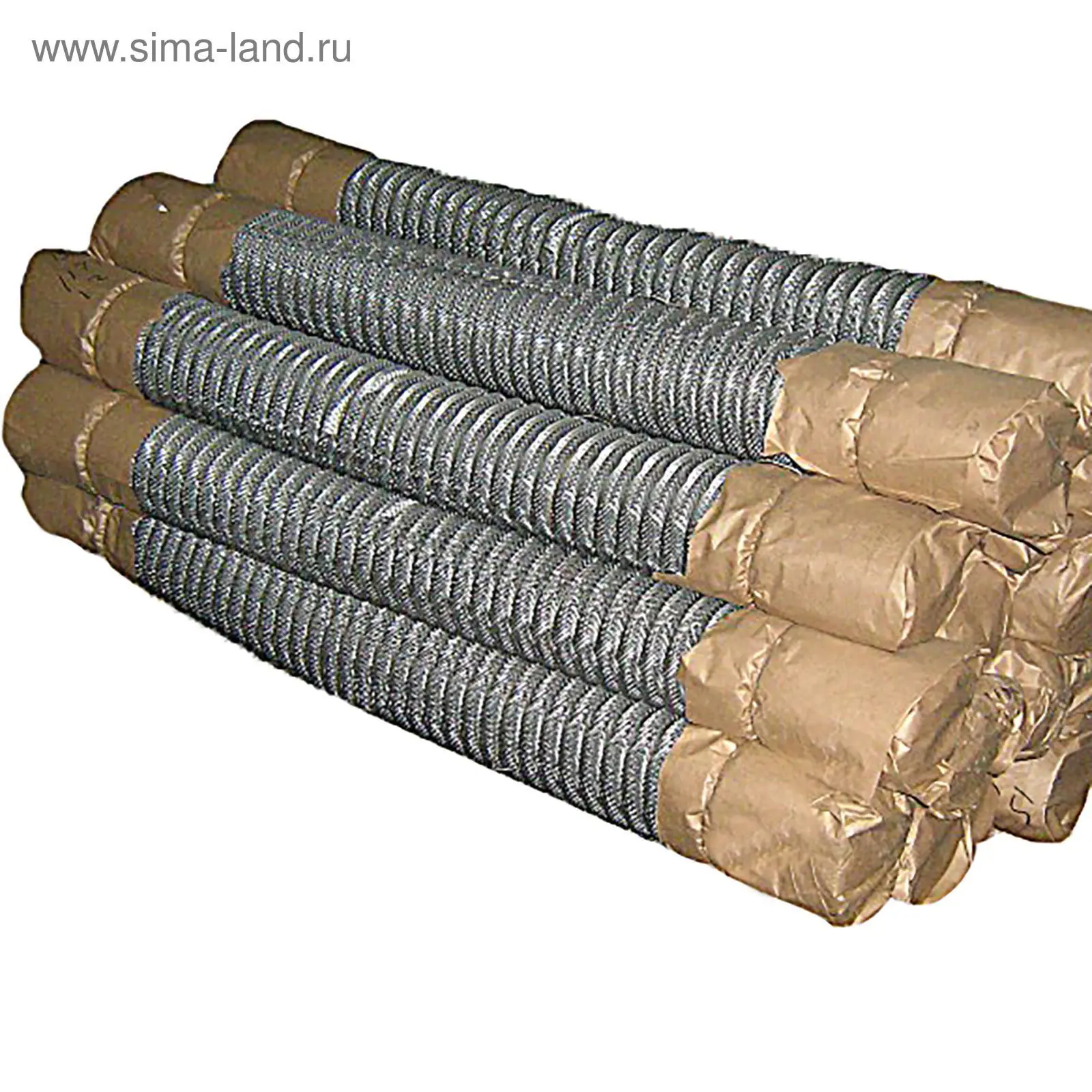 Изображение товара Сетка-рабица Simaland 1.5x10м 40x40мм Сталь без покрытия