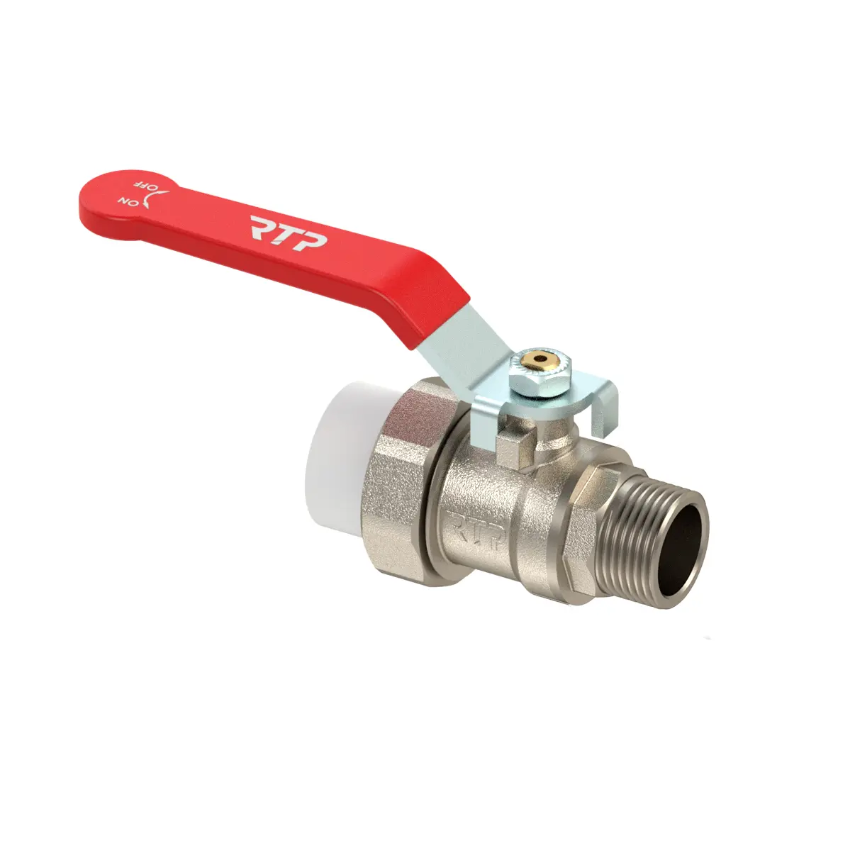 Изображение товара Кран шаровой Rtp 40x1 1/4" PPR-наружная резьба