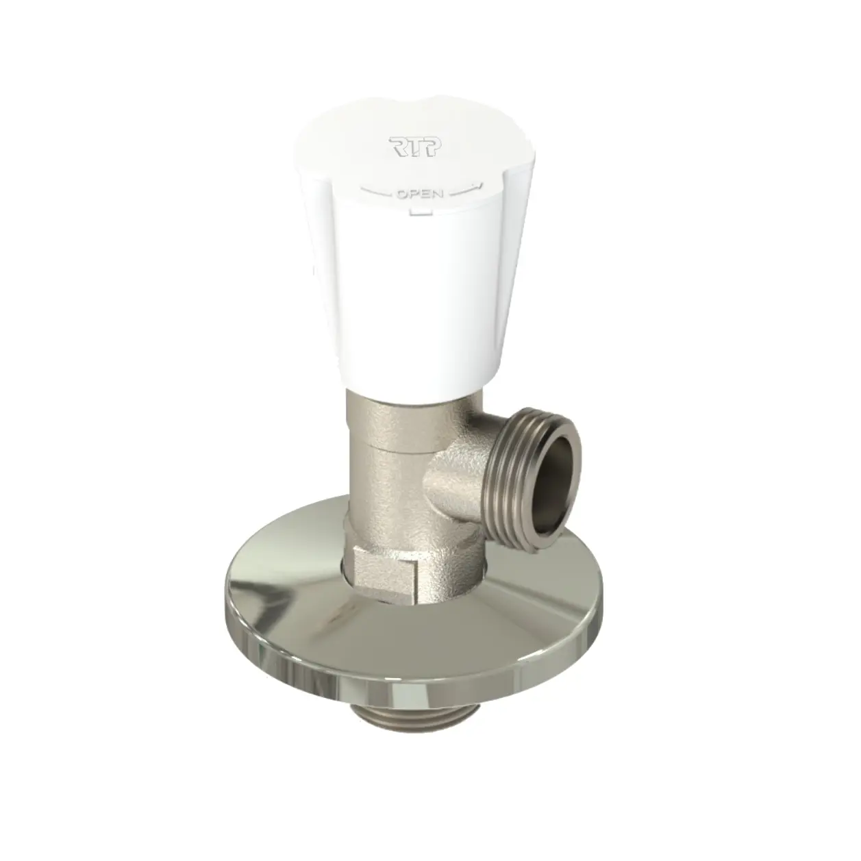 Изображение товара Кран вентильный Rtp 36002 1/2"x3/4" угловой наружная-наружная резьба