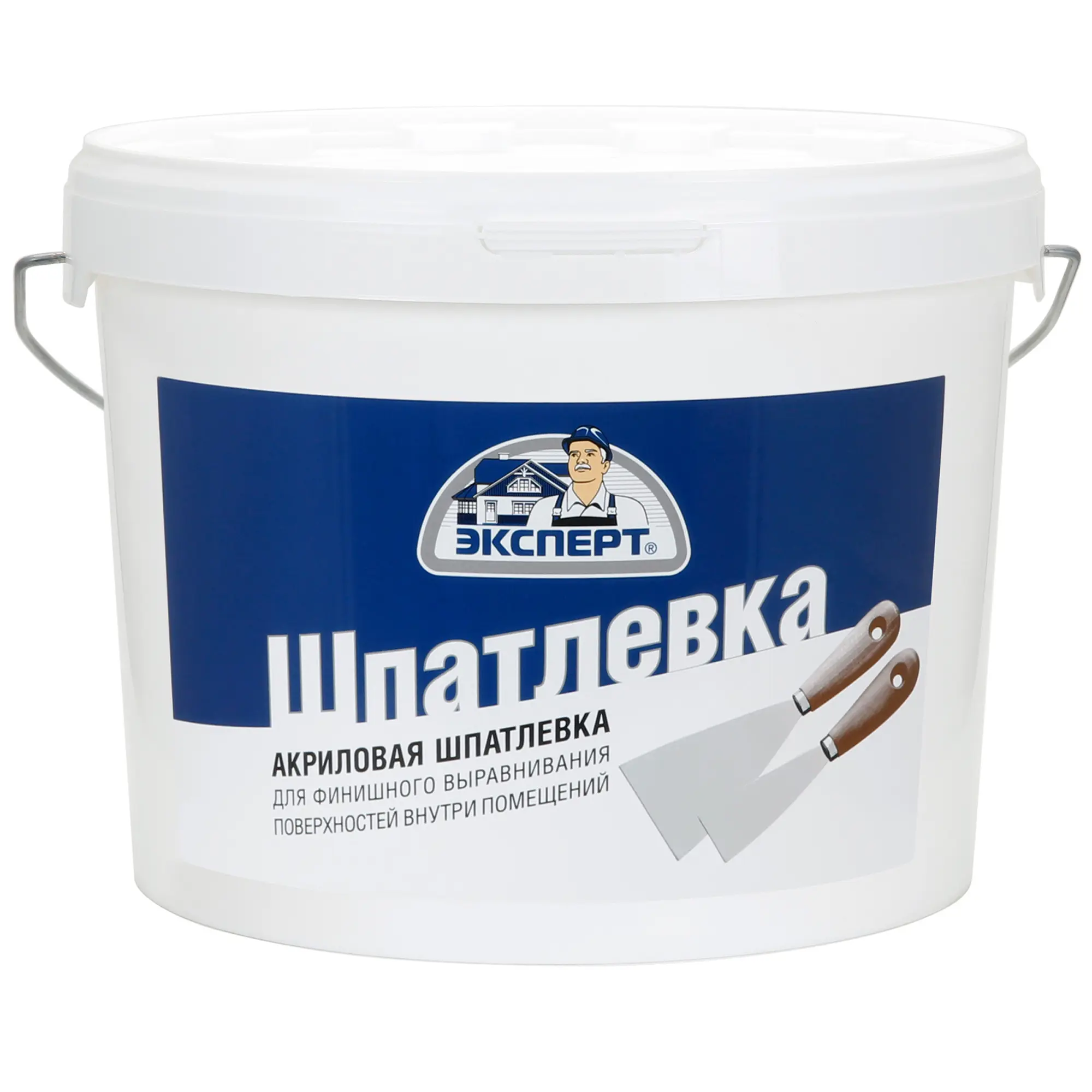 Изображение товара Финишная акриловая шпатлевка ЭКСПЕРТ 16 кг для внутренних работ