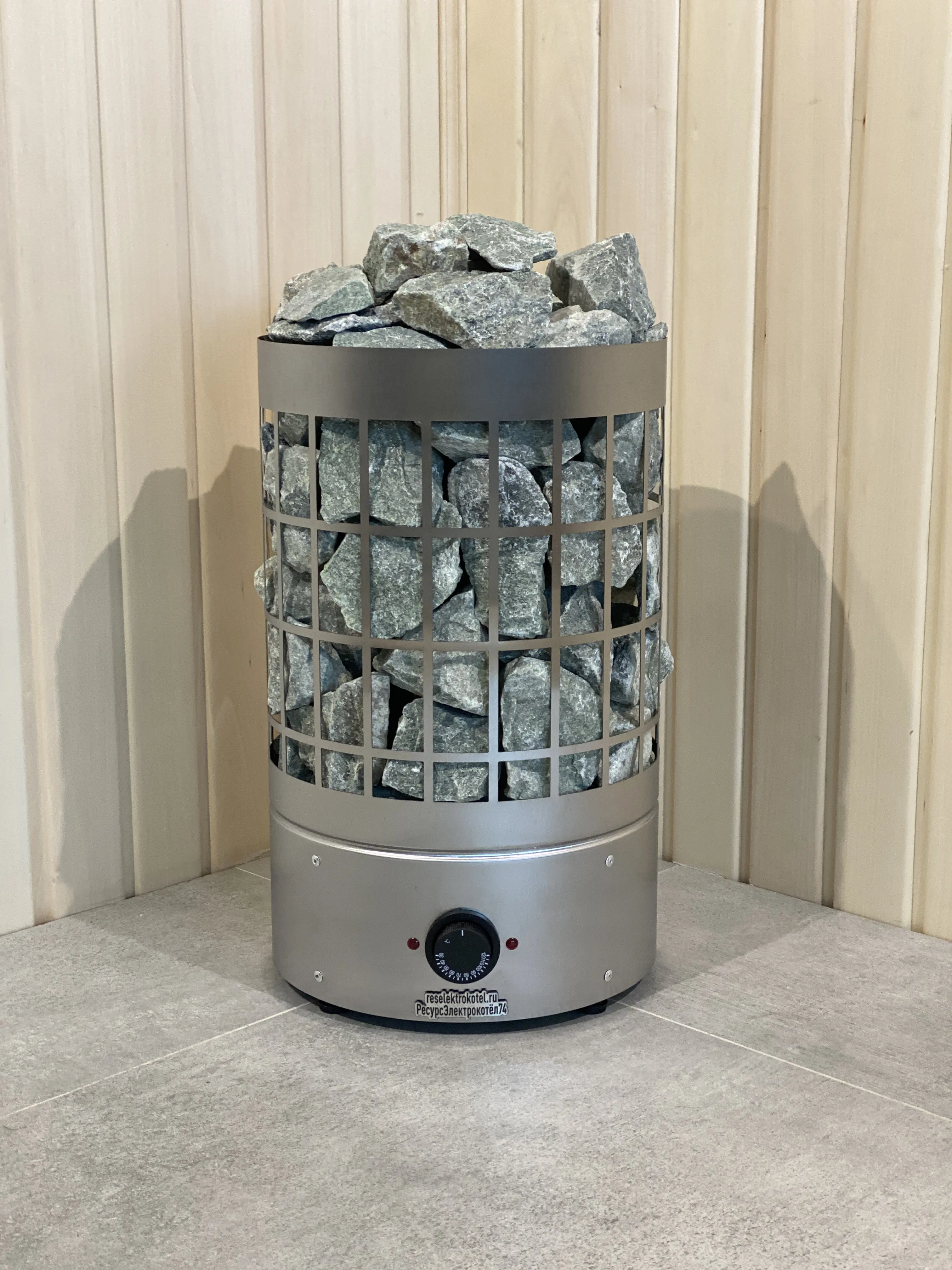 Изображение товара Электрокаменка РЭК Цилиндр Плюс 3кВт 5м³