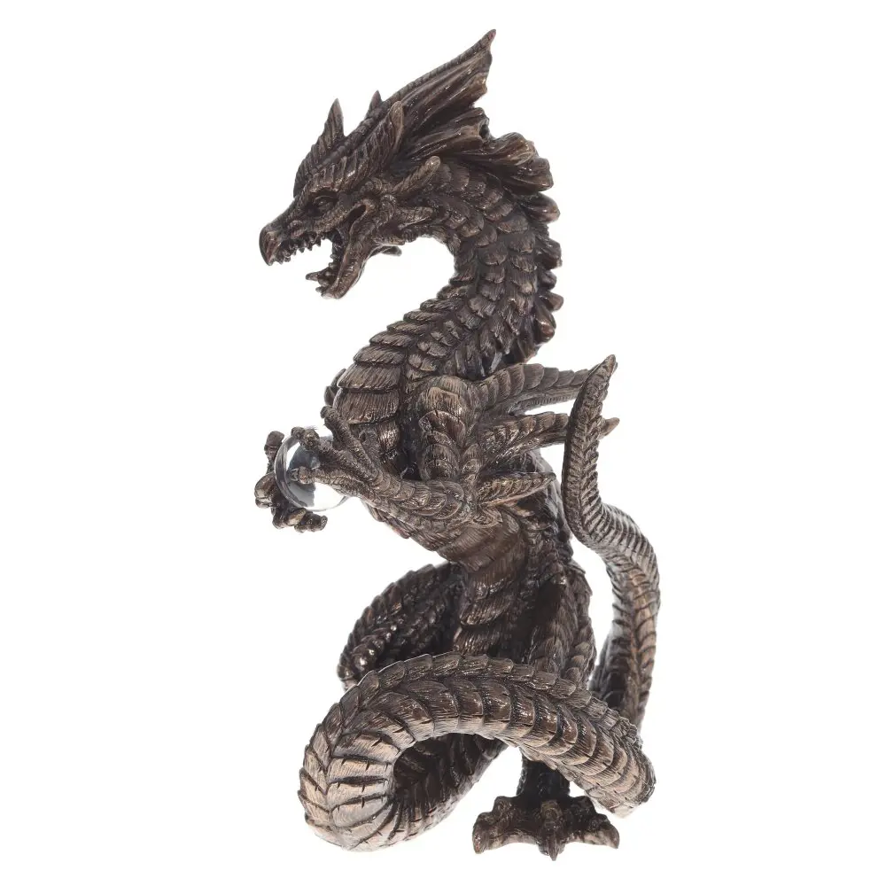 Изображение товара Фигурка декоративная Дракон L 14 W 13 H 24 см 711509