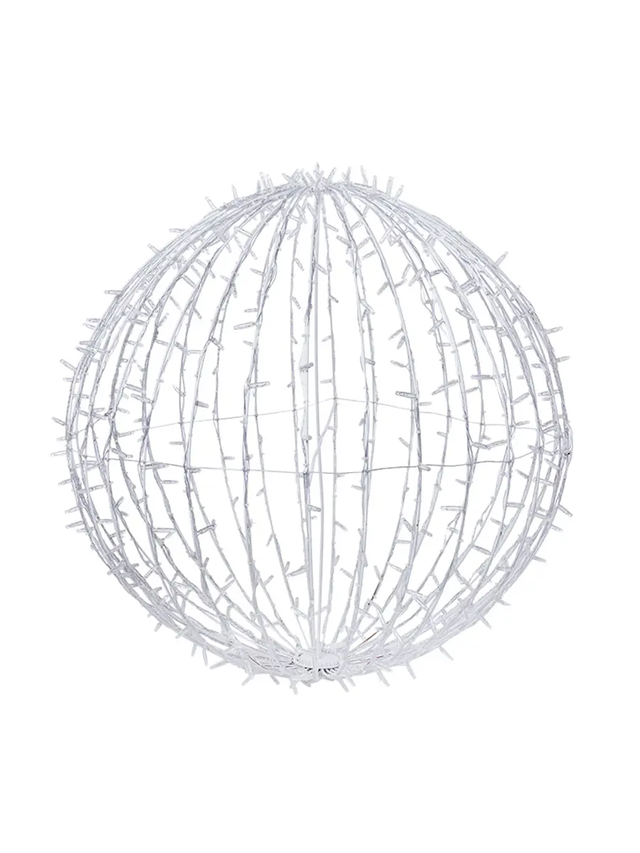 Изображение товара Светящаяся электрическая фигура 501-614 универсальная Neon-night 450 ламп h 80 см белый