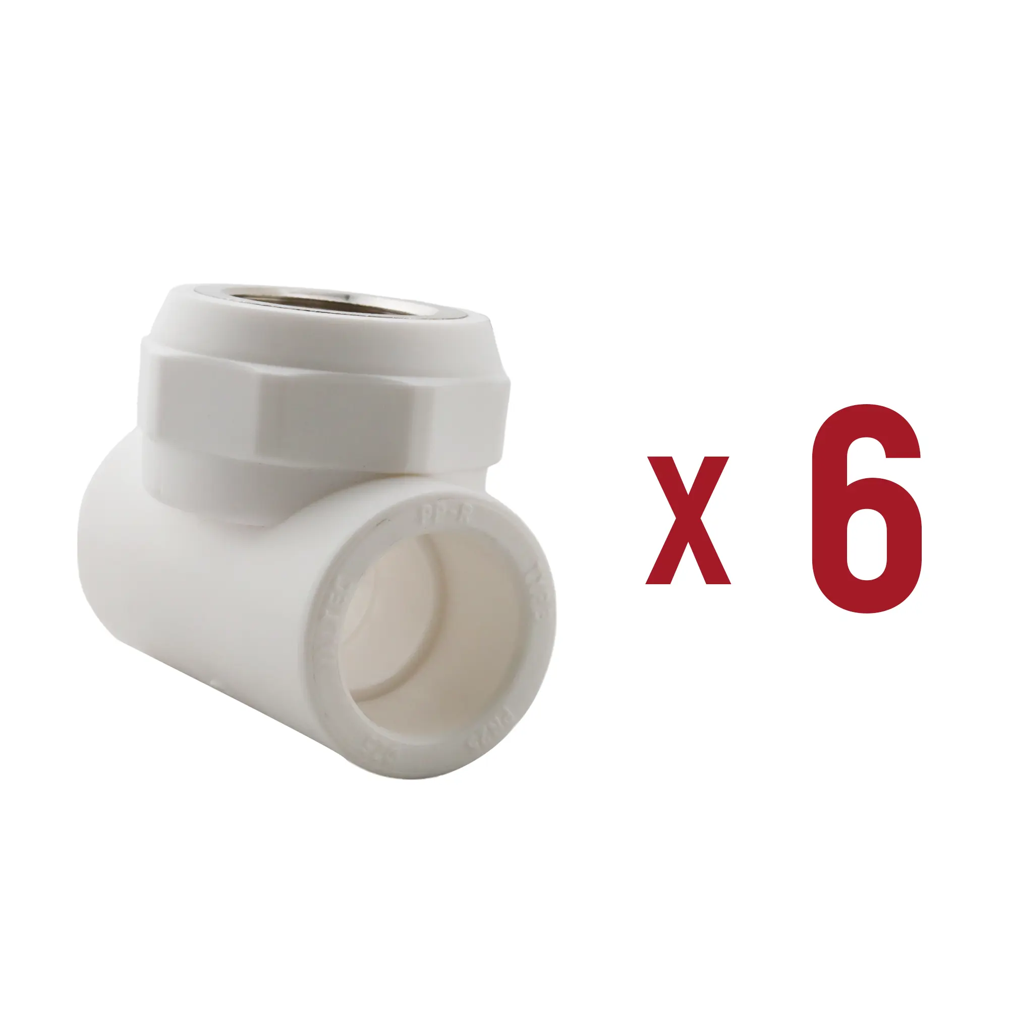 Изображение товара Тройник Valtec VTp.732.0.02505 25x3/4" внутренняя резьба полипропилен 6 шт.