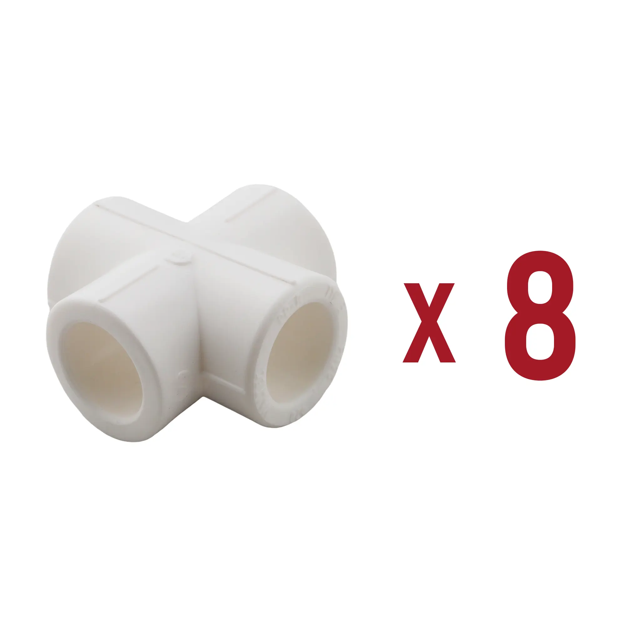 Изображение товара Крестовина Valtec VTp.741.0.020 20мм полипропилен 8 шт.