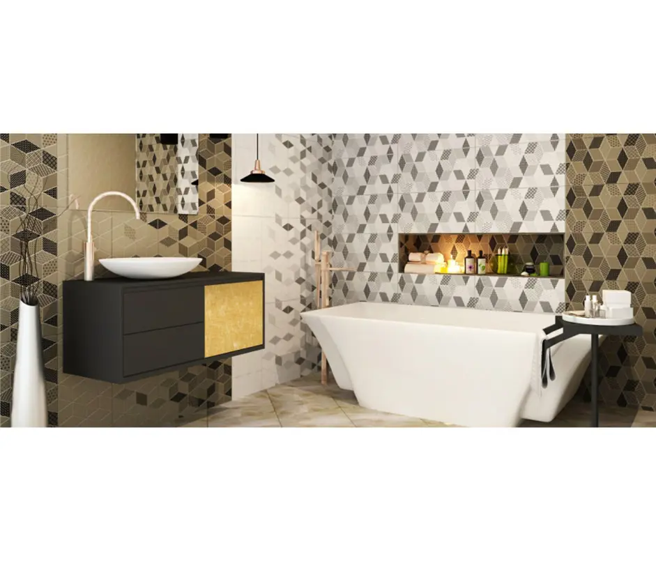 Изображение товара Настенная плитка Keramin 00-001637 30x60см 1.98 м² цвет белый