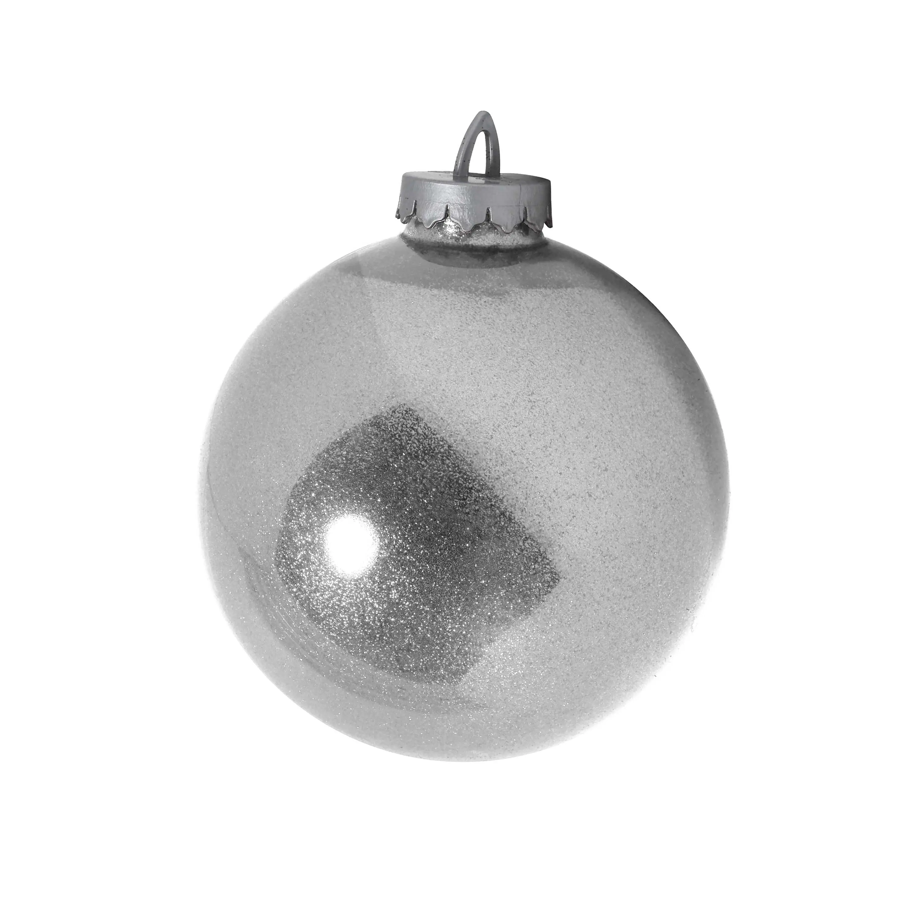 Изображение товара Елочный шар ø15 см цвет серебряный