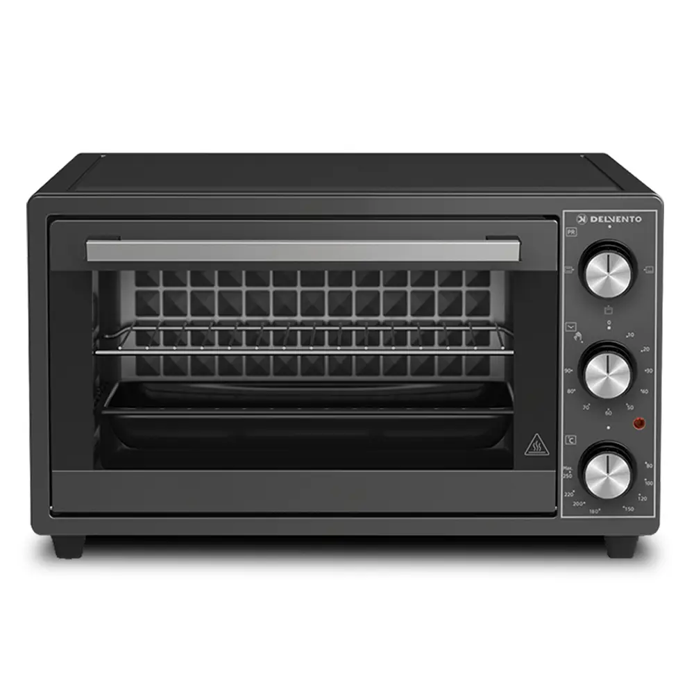 Изображение товара Электропечь 1500 Вт Delvento D2501 43.5x26.5x38 см цвет графитовый