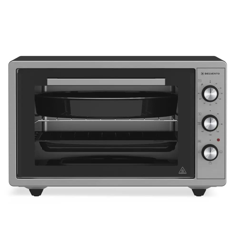 Изображение товара Электропечь 1300 Вт Delvento D4402 52x33x45 см цвет нержавеющая сталь