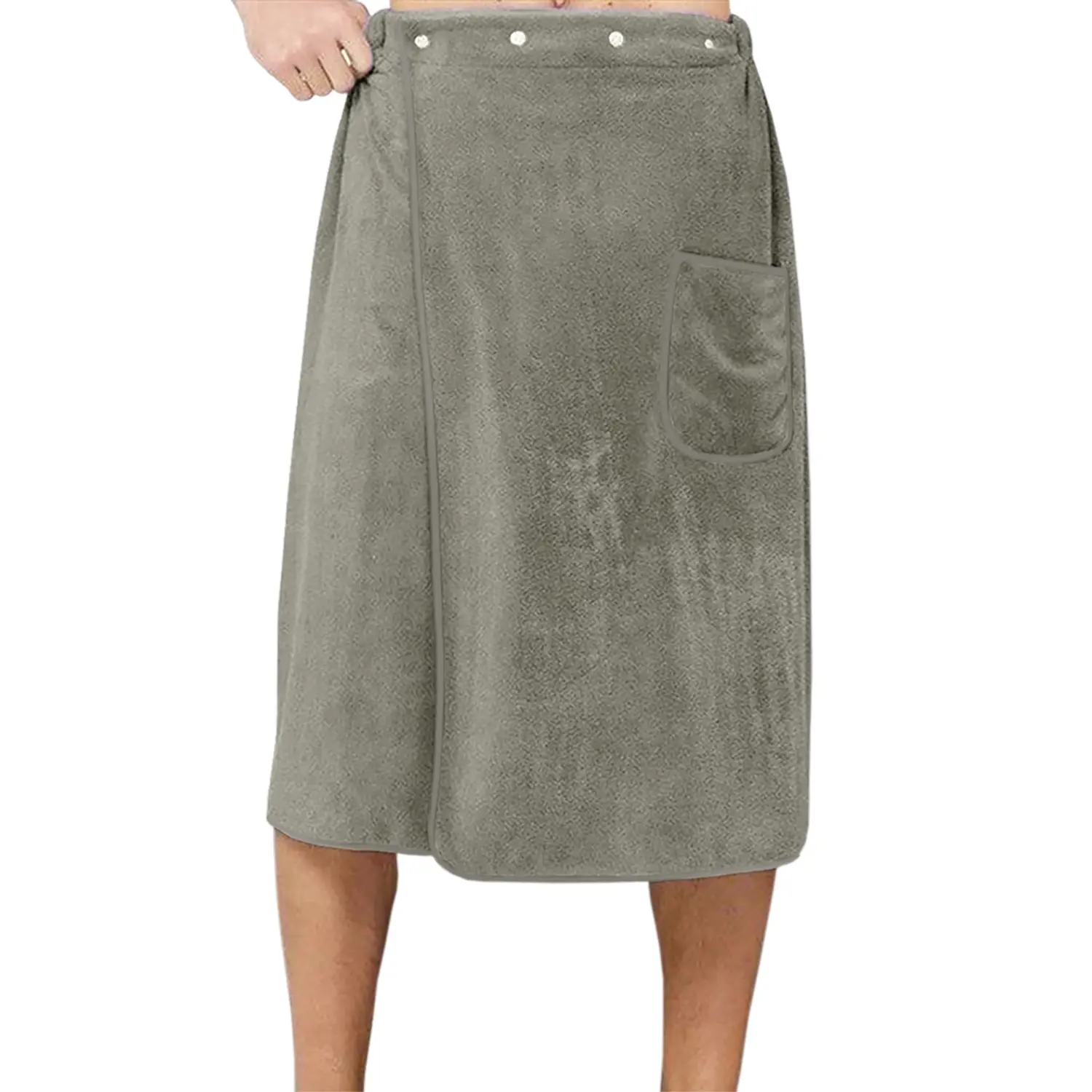 Изображение товара Полотенце махровое Bravo килт 80x150 см цвет бежевый