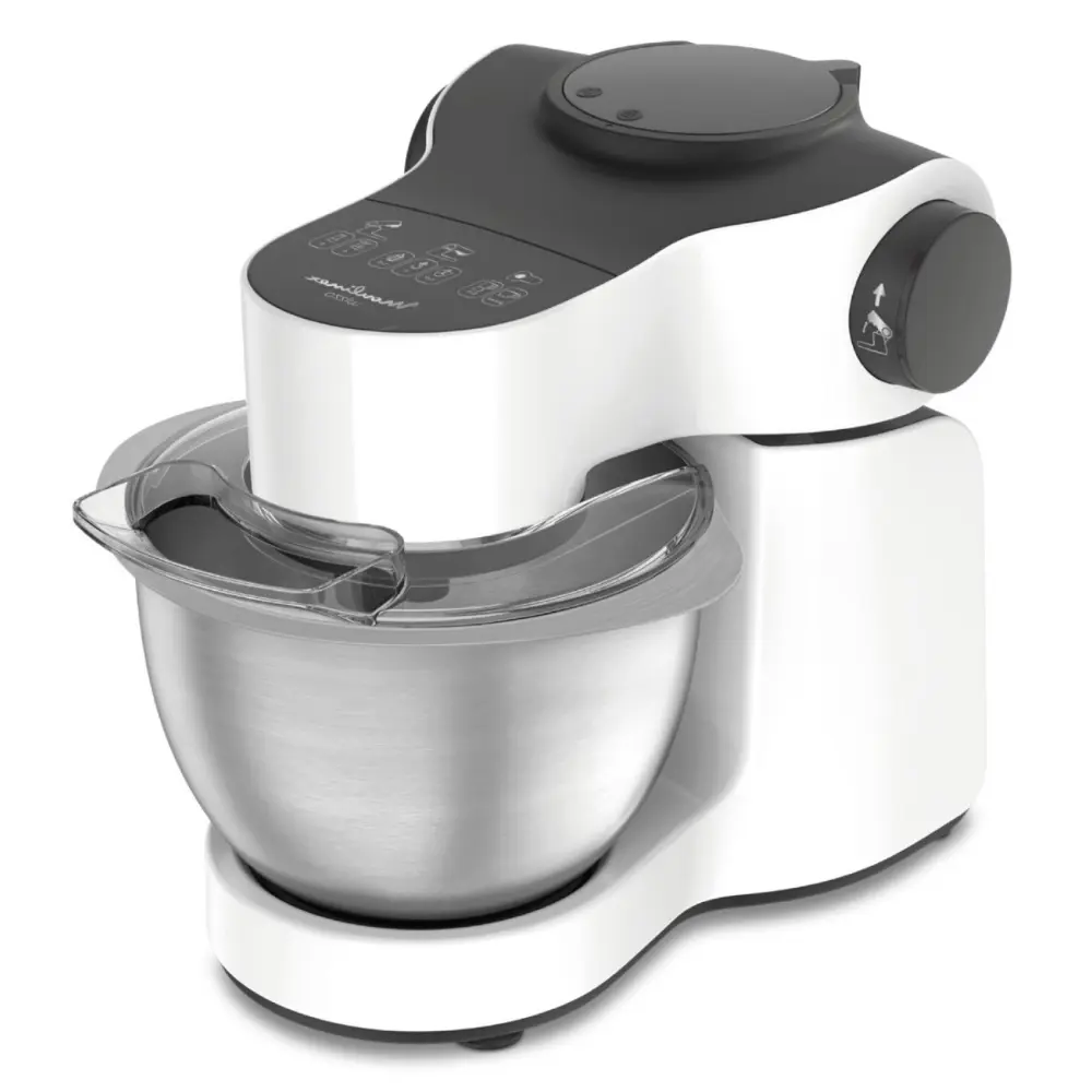 Изображение товара Кухонный комбайн Moulinex Wizzo QA310110 1000 Вт 7 скоростей цвет черный/белый