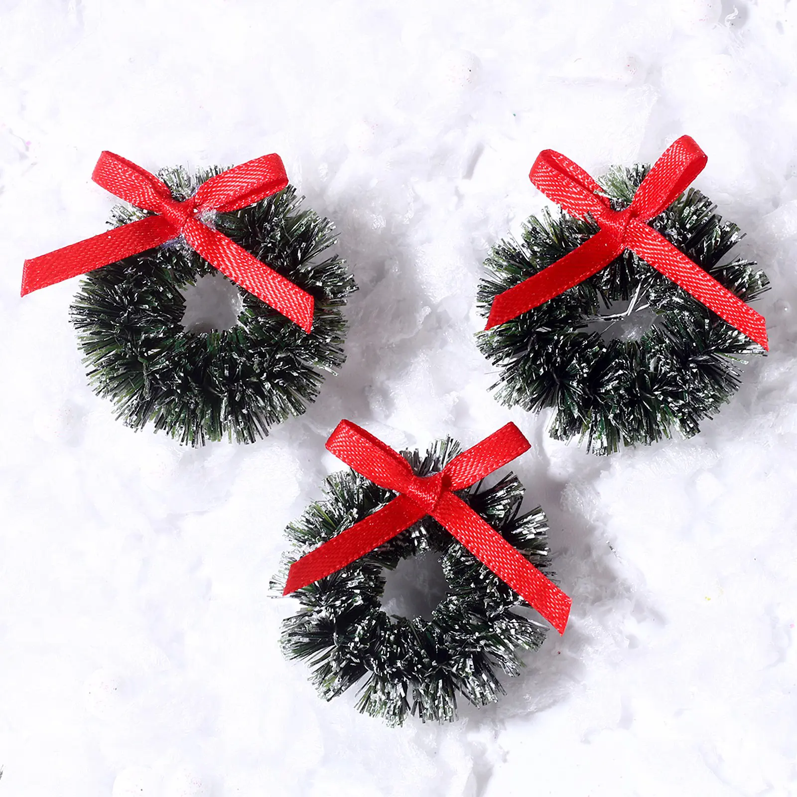 Изображение товара Декоративный предмет Зимнее волшебство 9563492 ø 3 см с декором 3 шт