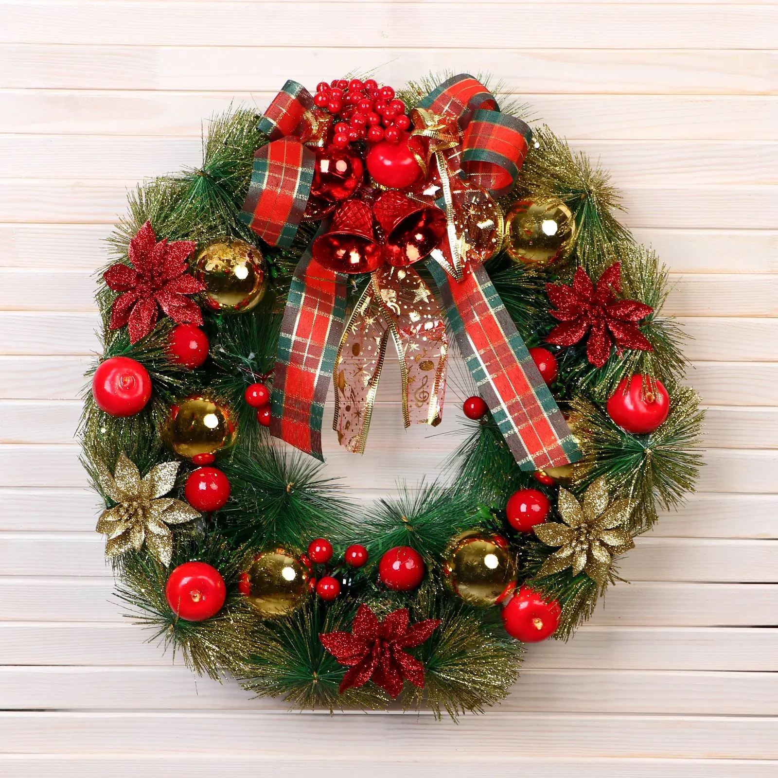 Изображение товара Рождественский венок Зимнее волшебство 9692734 ø 37 см с декором