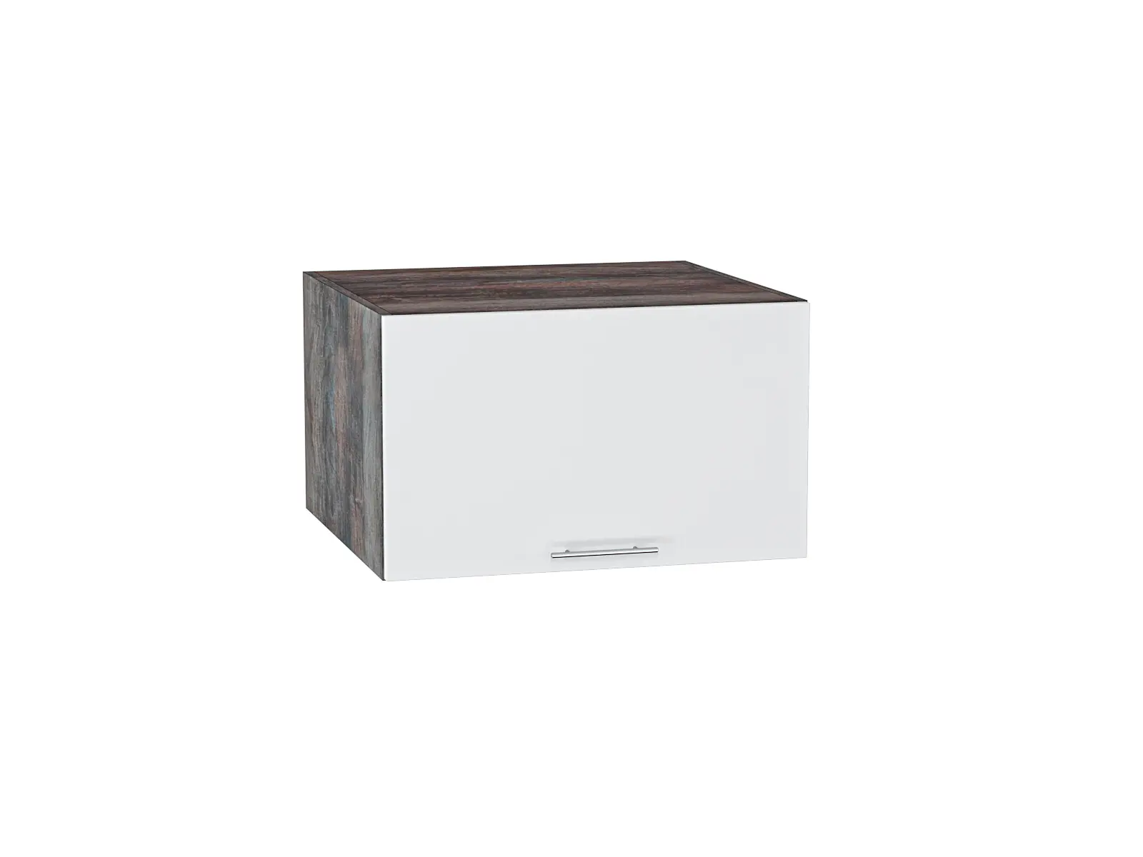 Изображение товара Навесной шкаф горизонтальный с 1-ой дверцей Сурская Мебель Валерия 60x35.80x57.40 см МДФ цвет кальяри/айленд