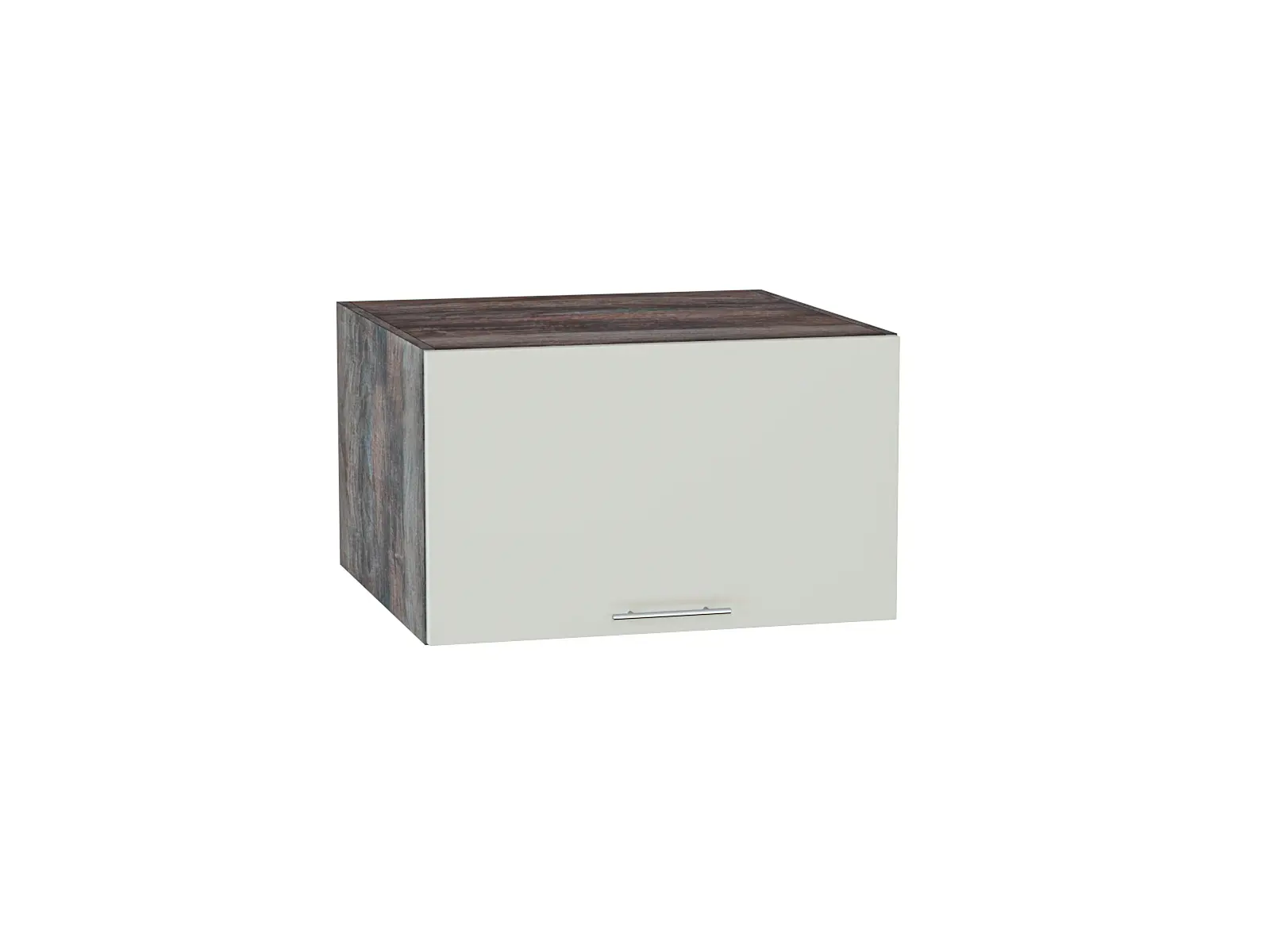 Изображение товара Навесной шкаф горизонтальный с 1-ой дверцей Сурская Мебель Валерия 60x35.80x57.40 см МДФ цвет кальяри/альбион софт