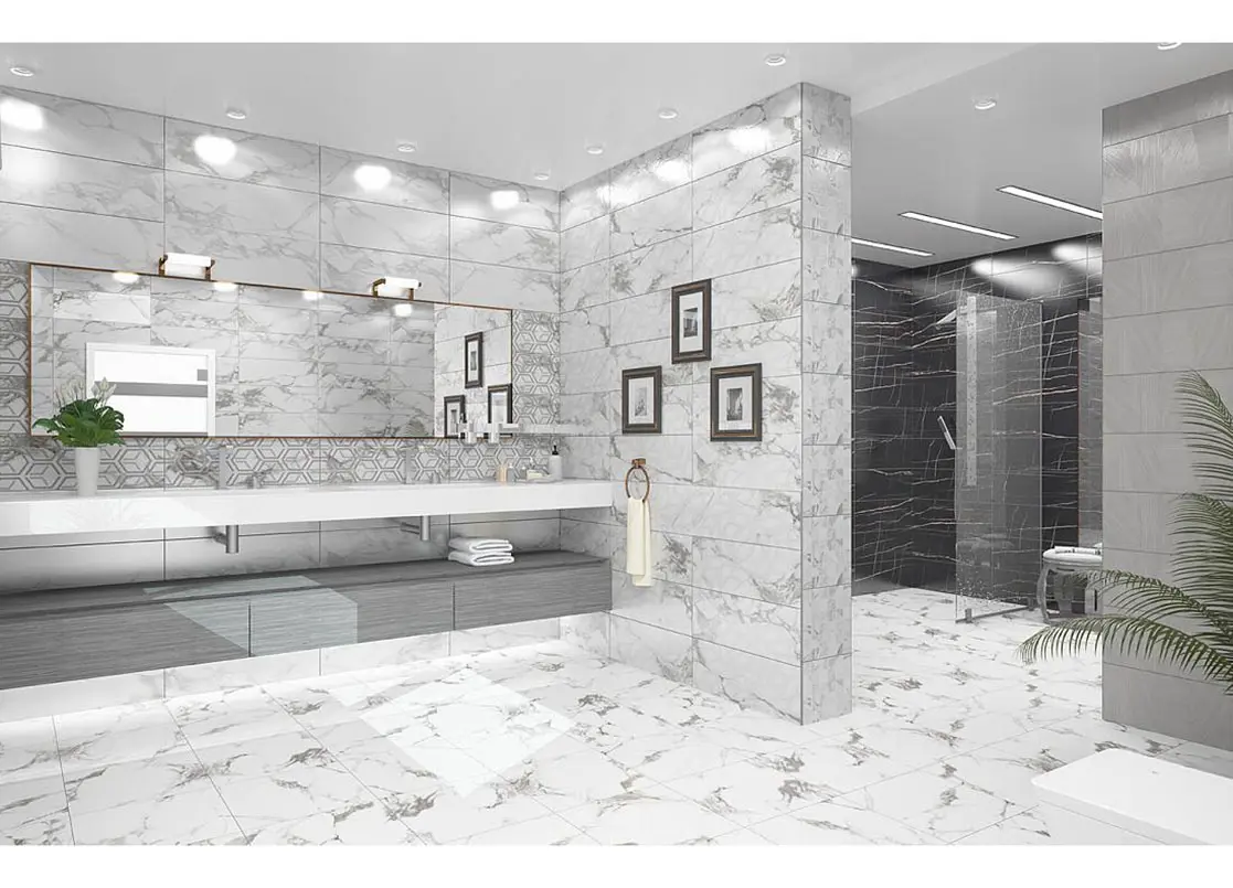 Изображение товара Настенная плитка Kerlife 250 1092 24.2x70см 1.19 м² цвет белый