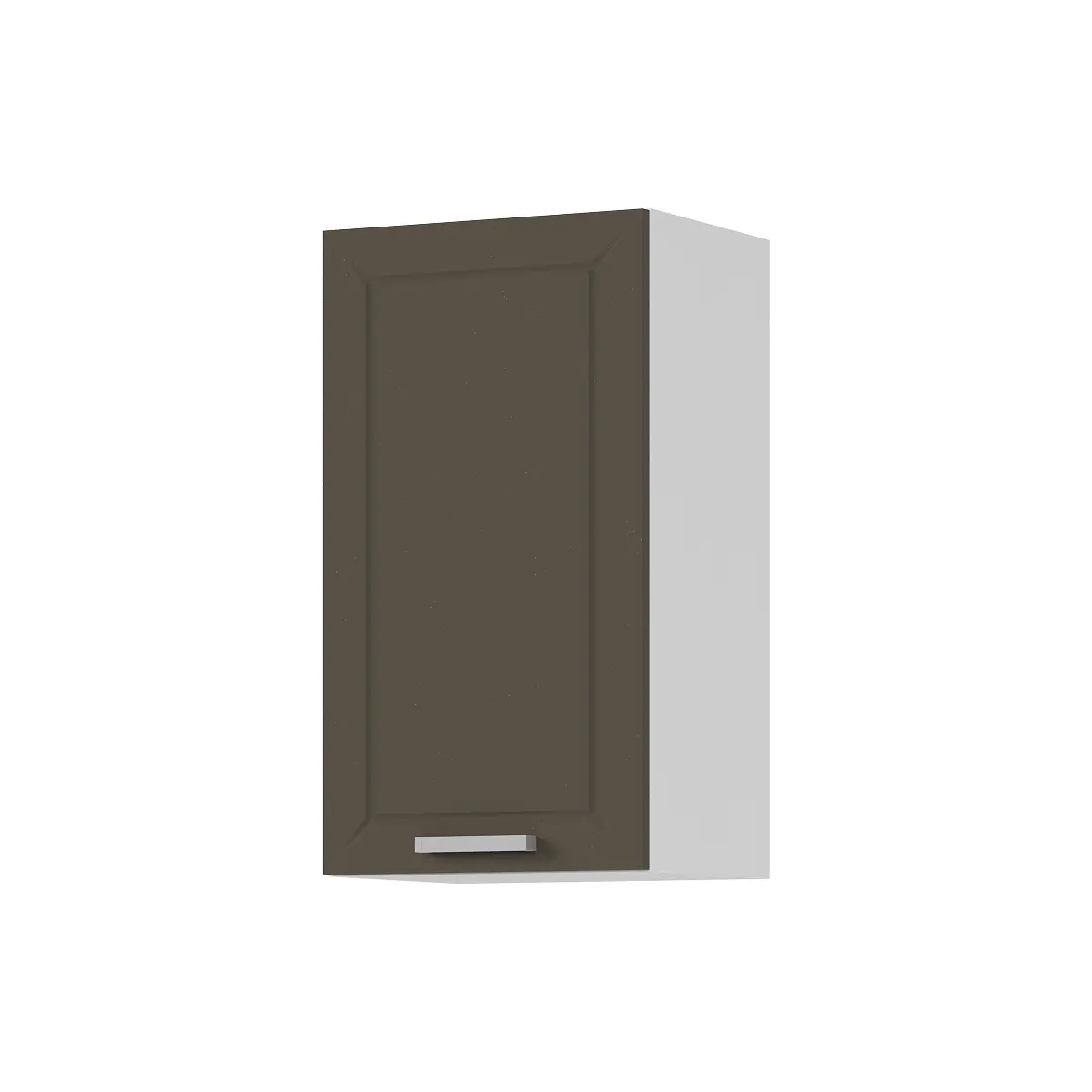 Изображение товара Навесной шкаф Стендмебель Альфа 40x71.6x31.4 см ЛДСП цвет белый/вулкан