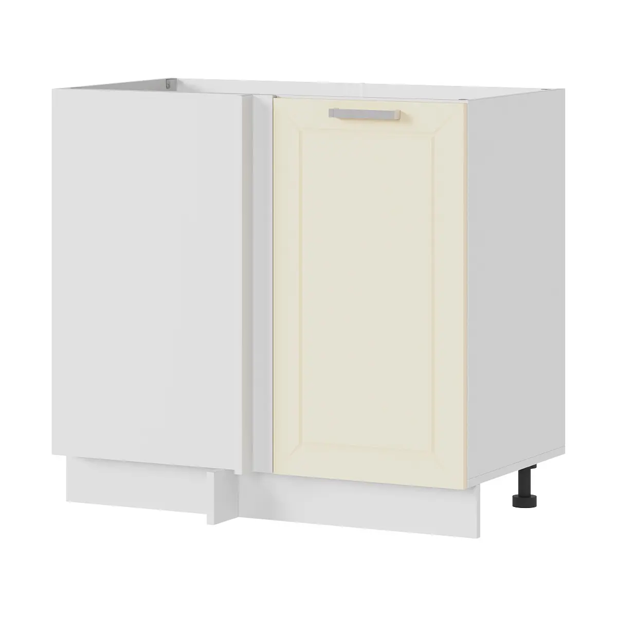 Изображение товара Напольный шкаф Стендмебель Альфа 100x84x47.4 см ЛДСП цвет белый/брюле