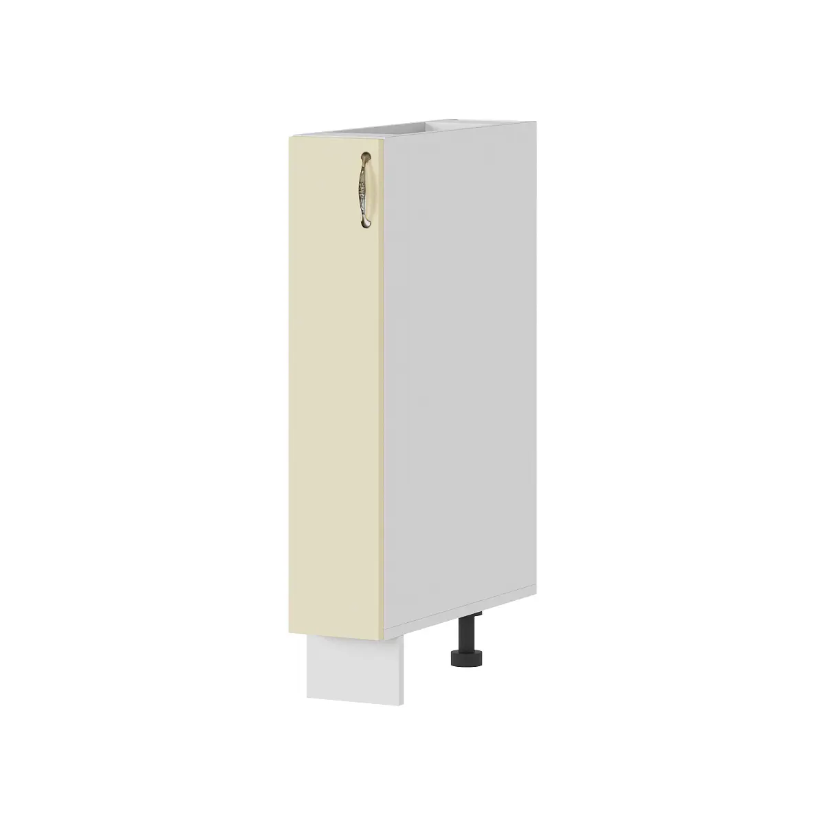 Изображение товара Напольный шкаф Стендмебель Модена 15x84x50.6 см ЛДСП цвет белый/дуб ваниль