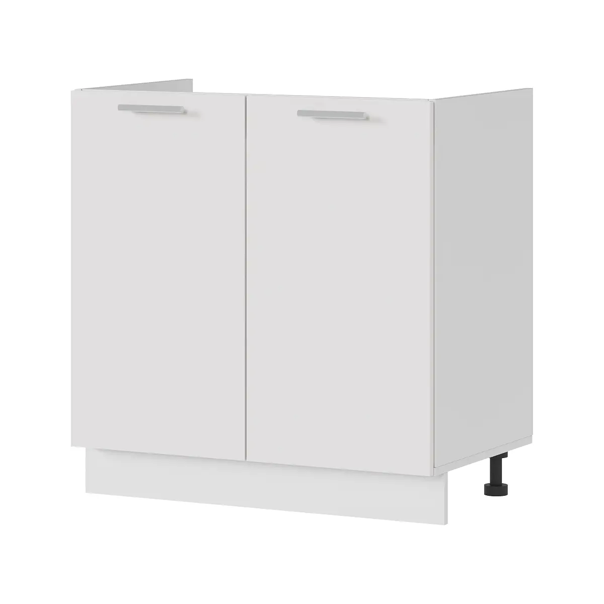 Изображение товара Кухонный шкаф под мойку Стендмебель Ксения 80x81.6x47.4 см ЛДСП цвет белый глянец